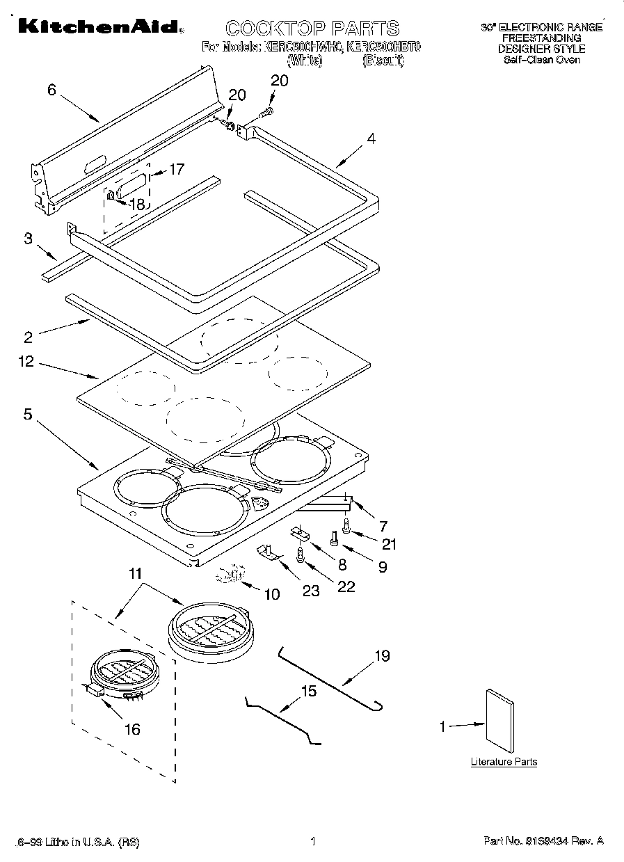01 - COOKTOP, LITERATURE