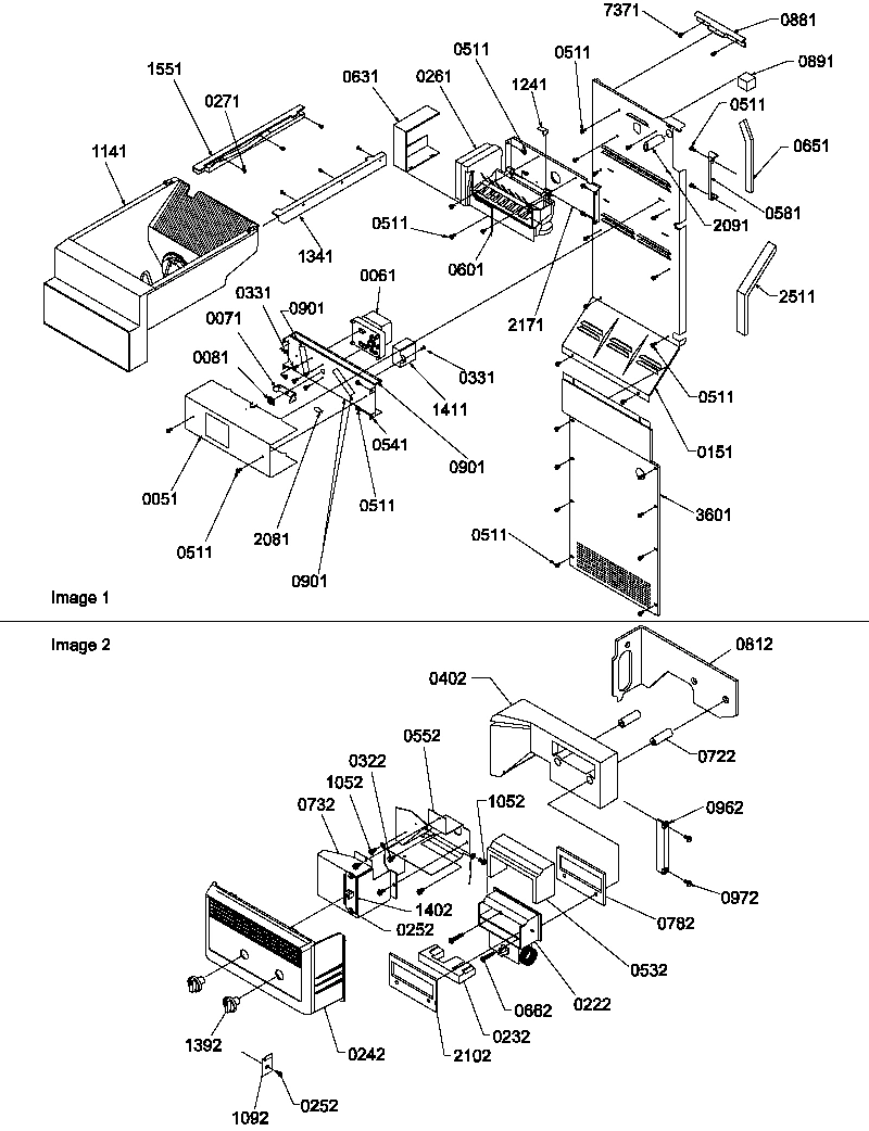 08 - ICE MAKER/CONTROL ASSY