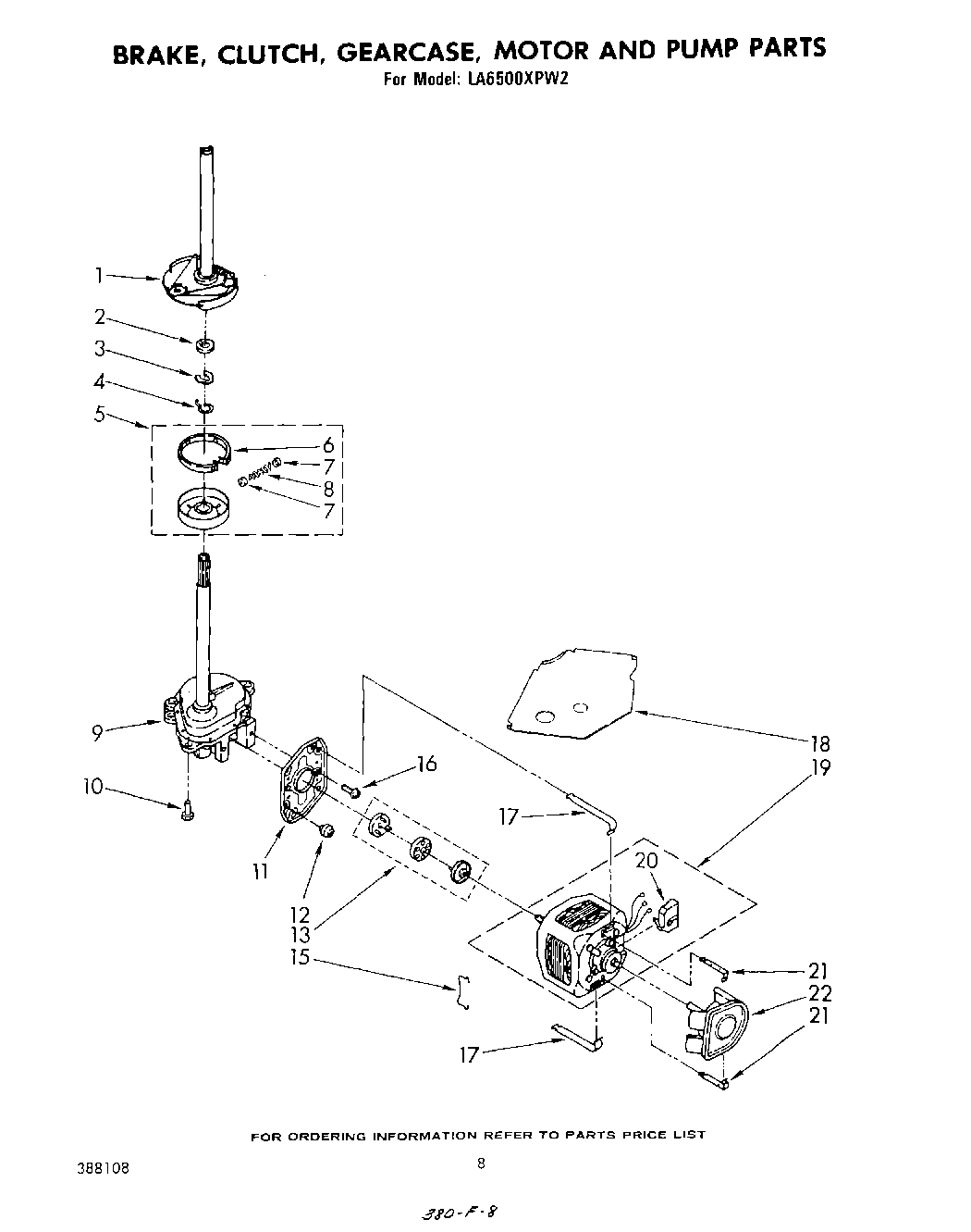 06 - BRAKE, CLUTCH, GEARCASE, MOTOR AND PUMP