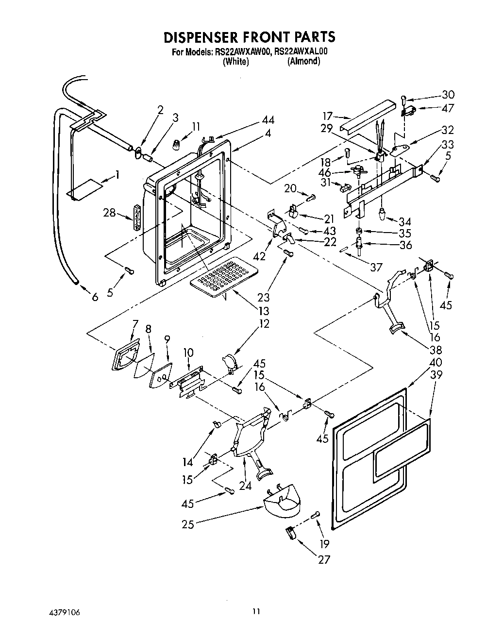 08 - DISPENSER FRONT