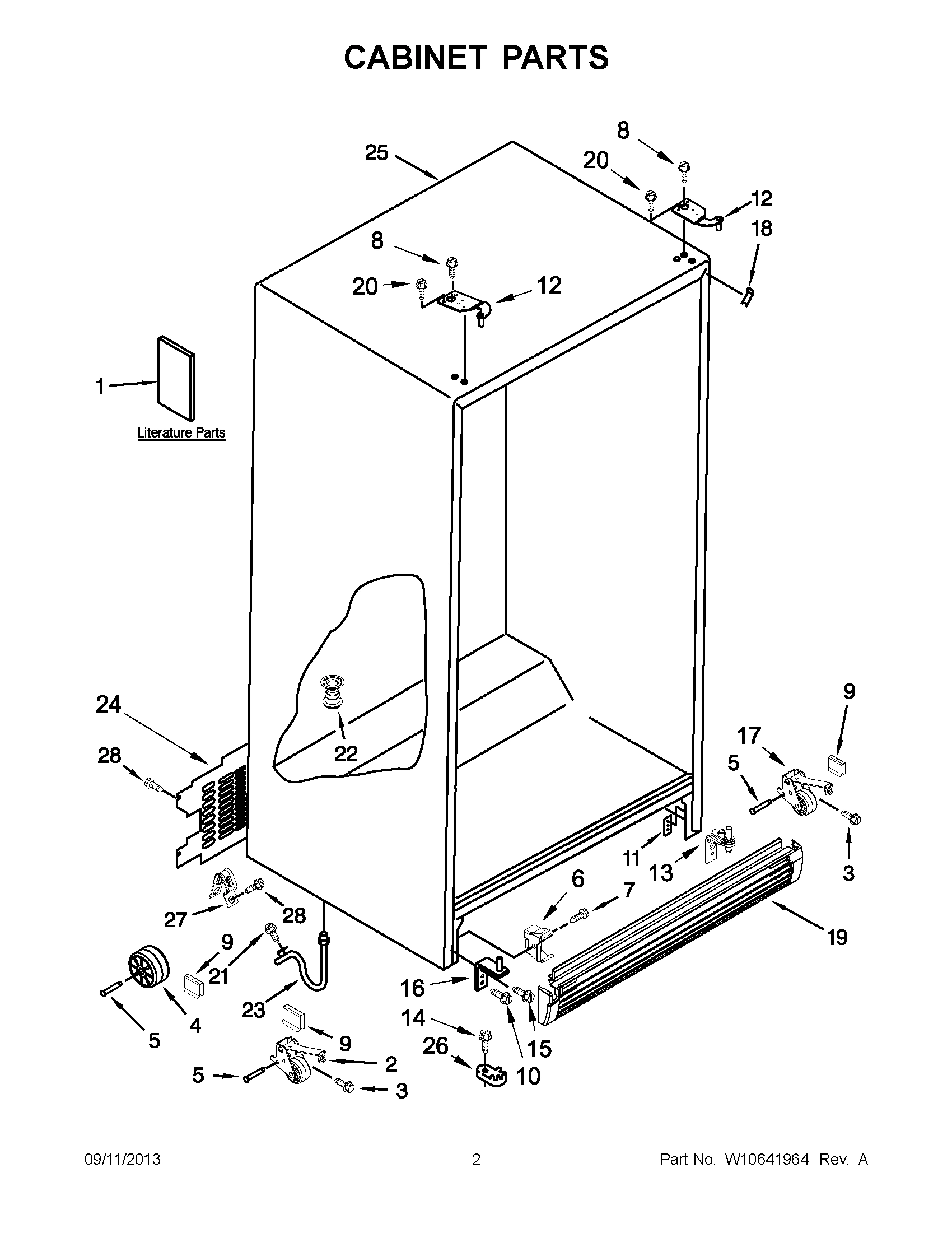 02 - CABINET PARTS