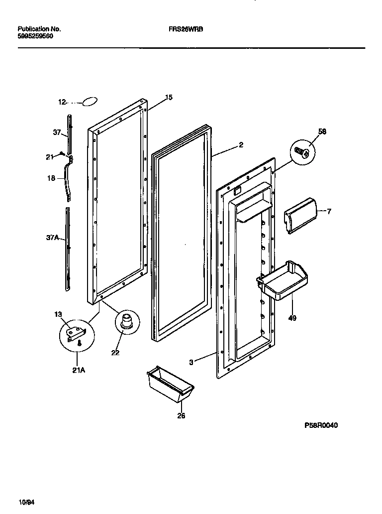 03 - REFRIGERATOR DOOR SECTION