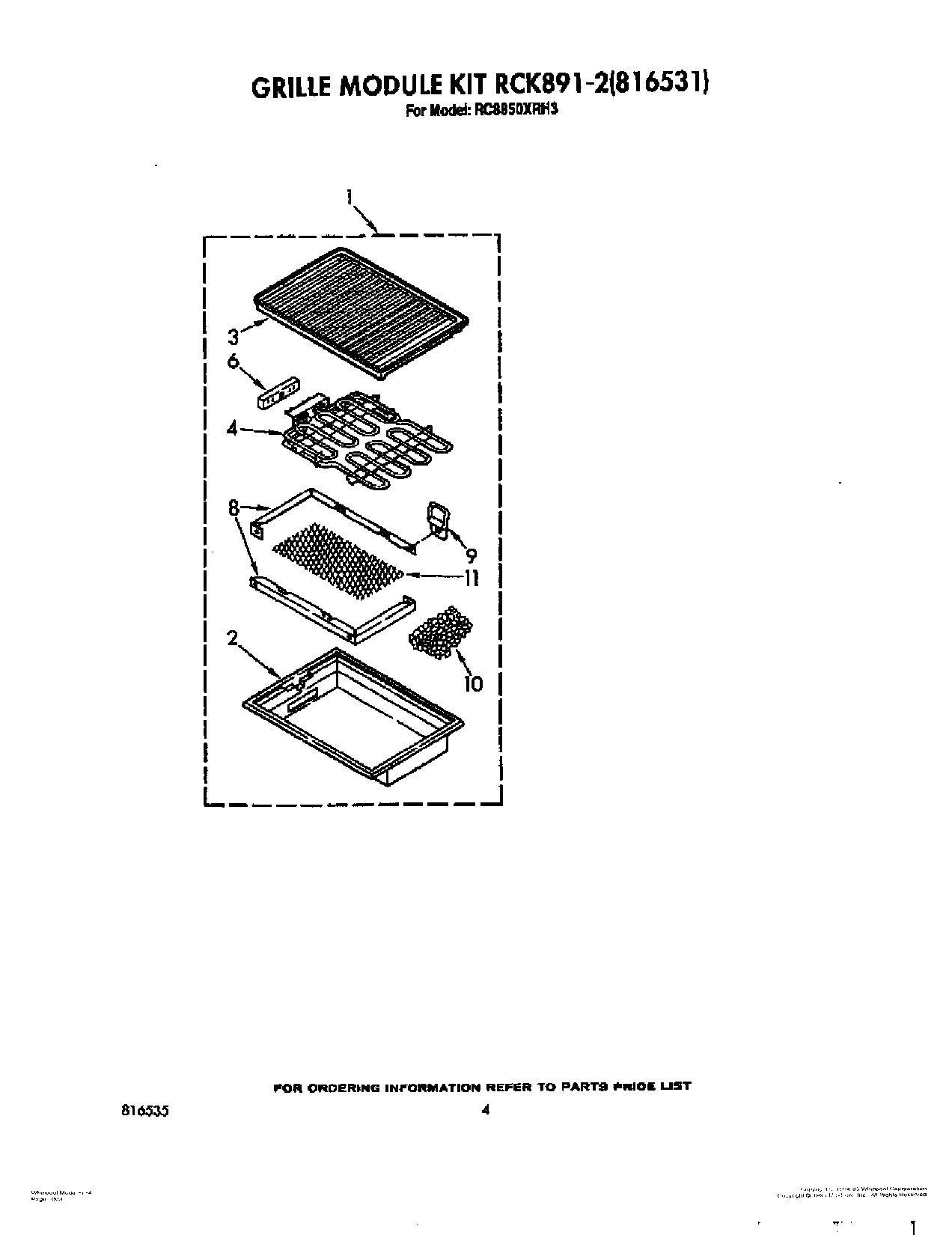 03 - GRILLE MODULE KIT