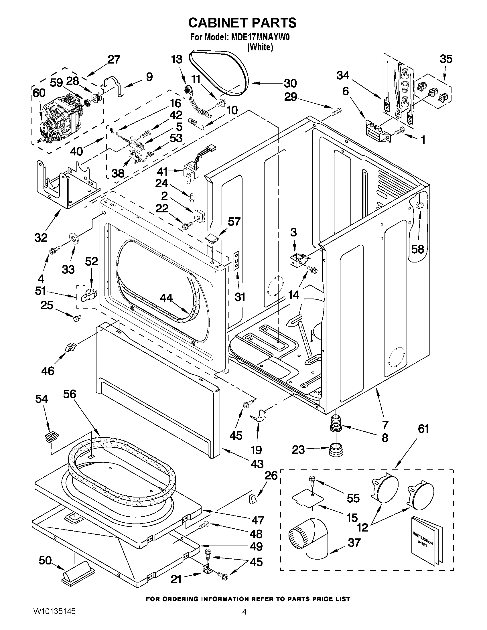 02 - CABINET PARTS
