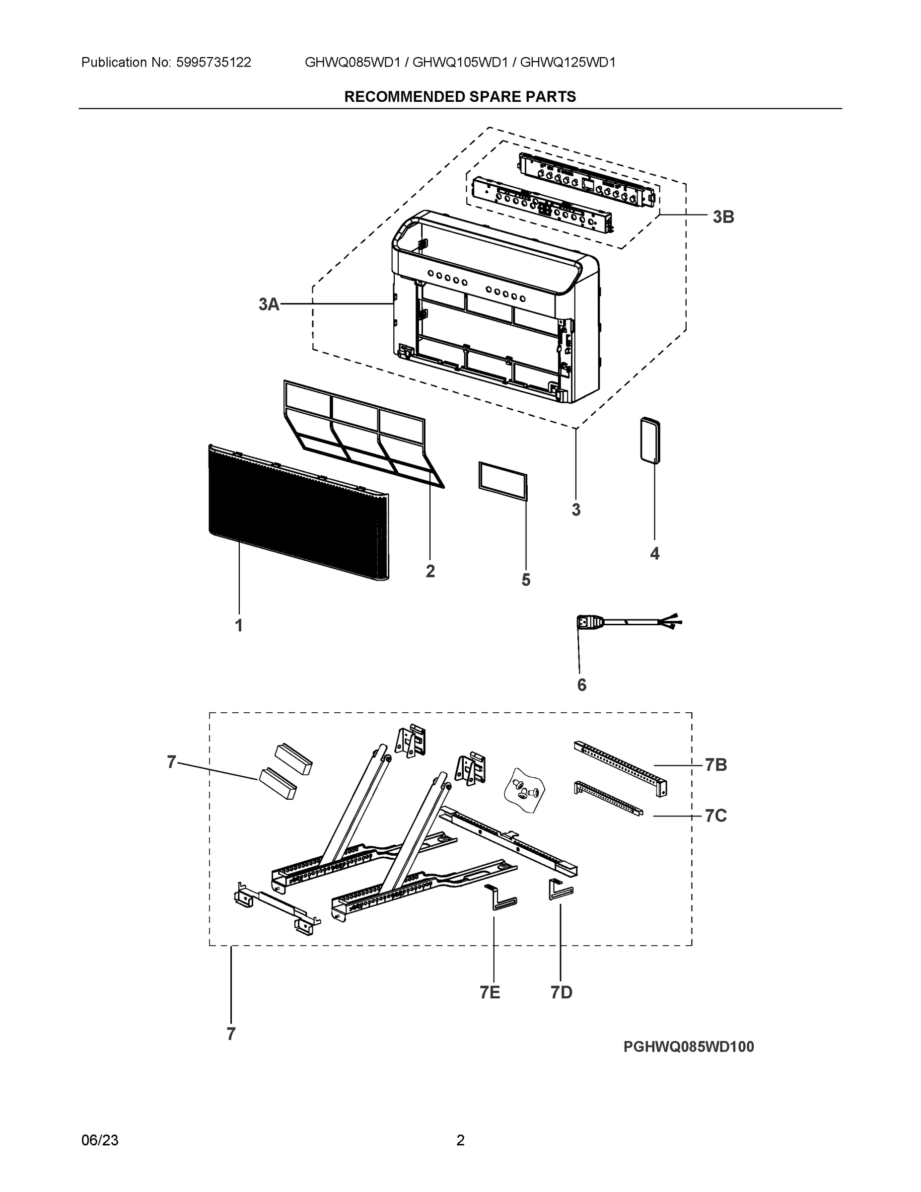 02 - RECOMMENDED SPARE PARTS