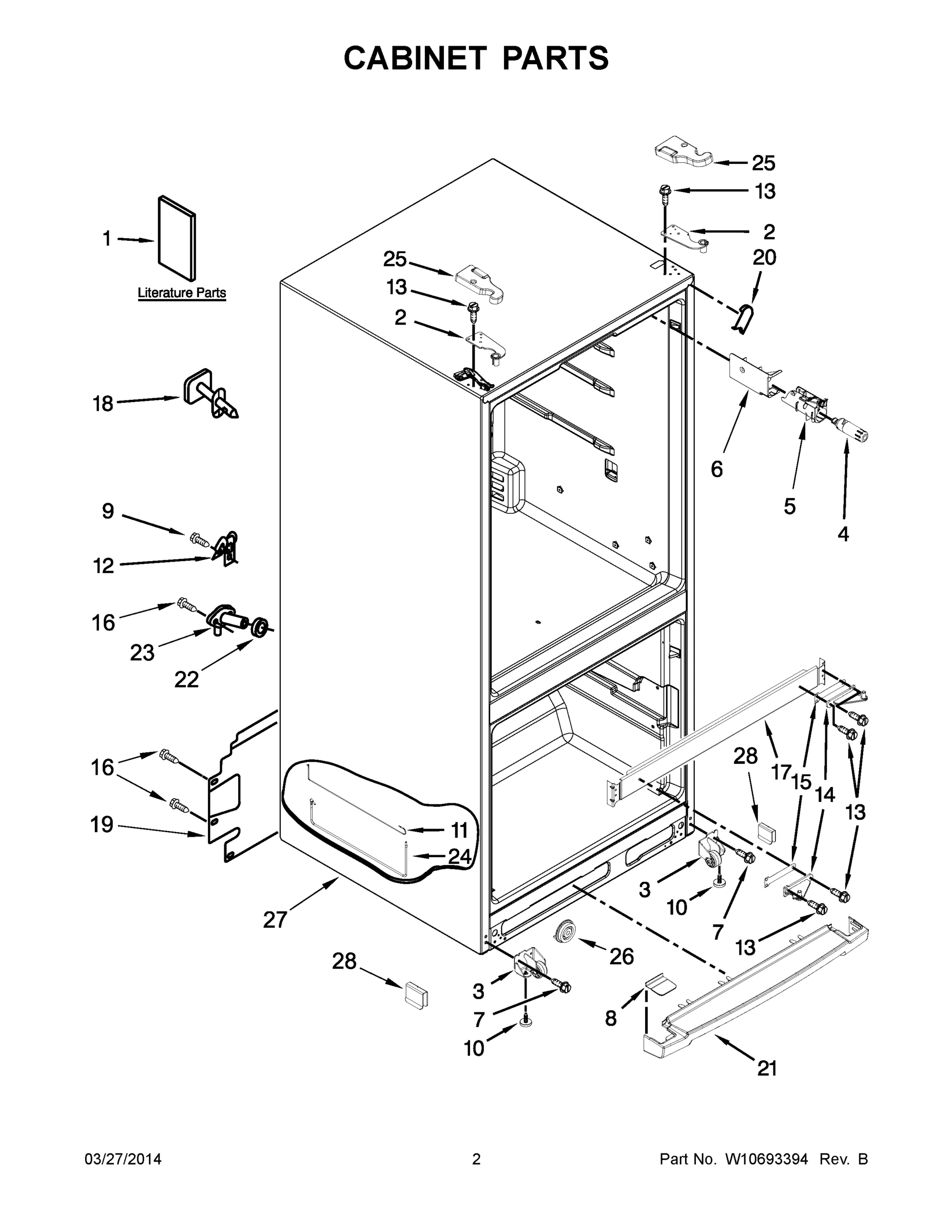 02 - CABINET PARTS