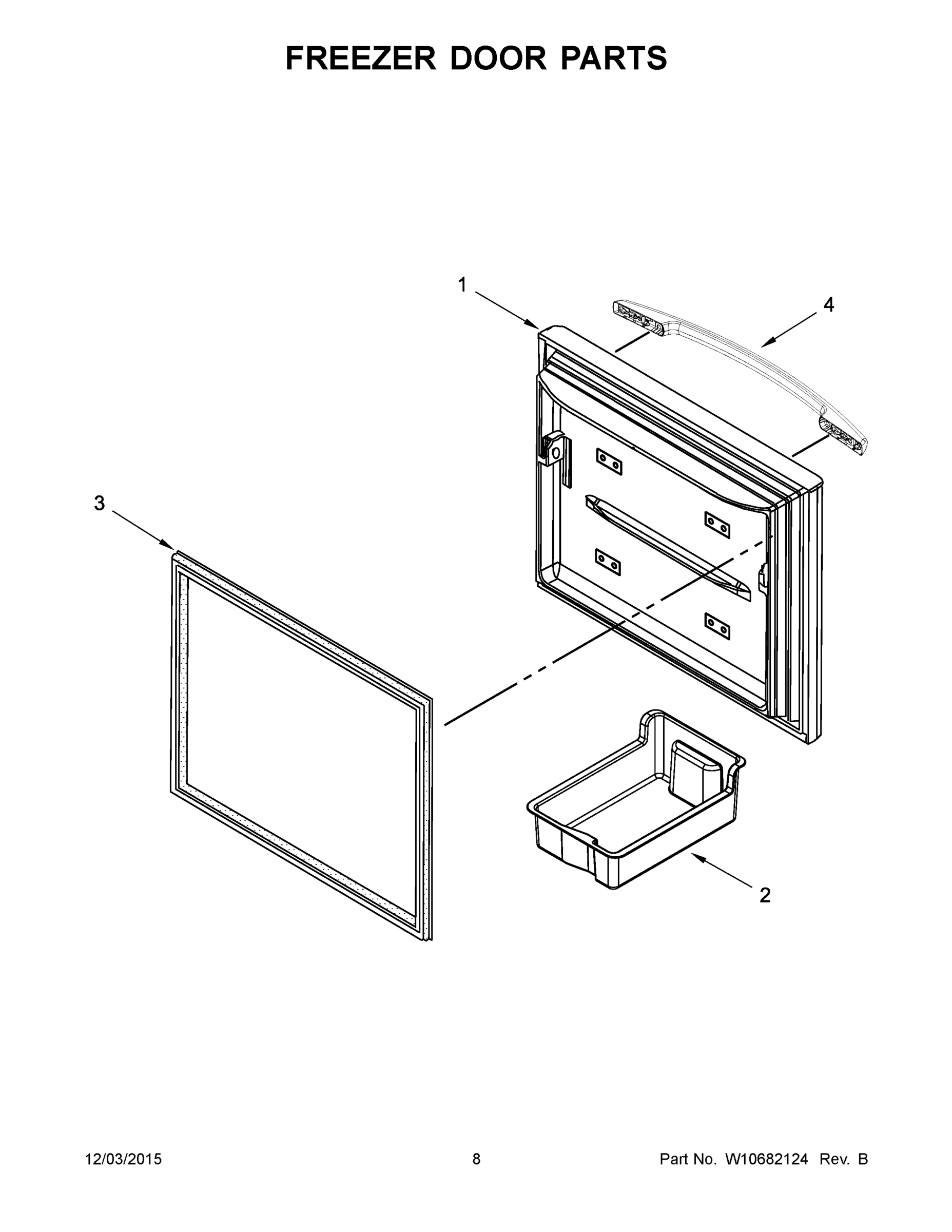 05 - FREEZER DOOR PARTS