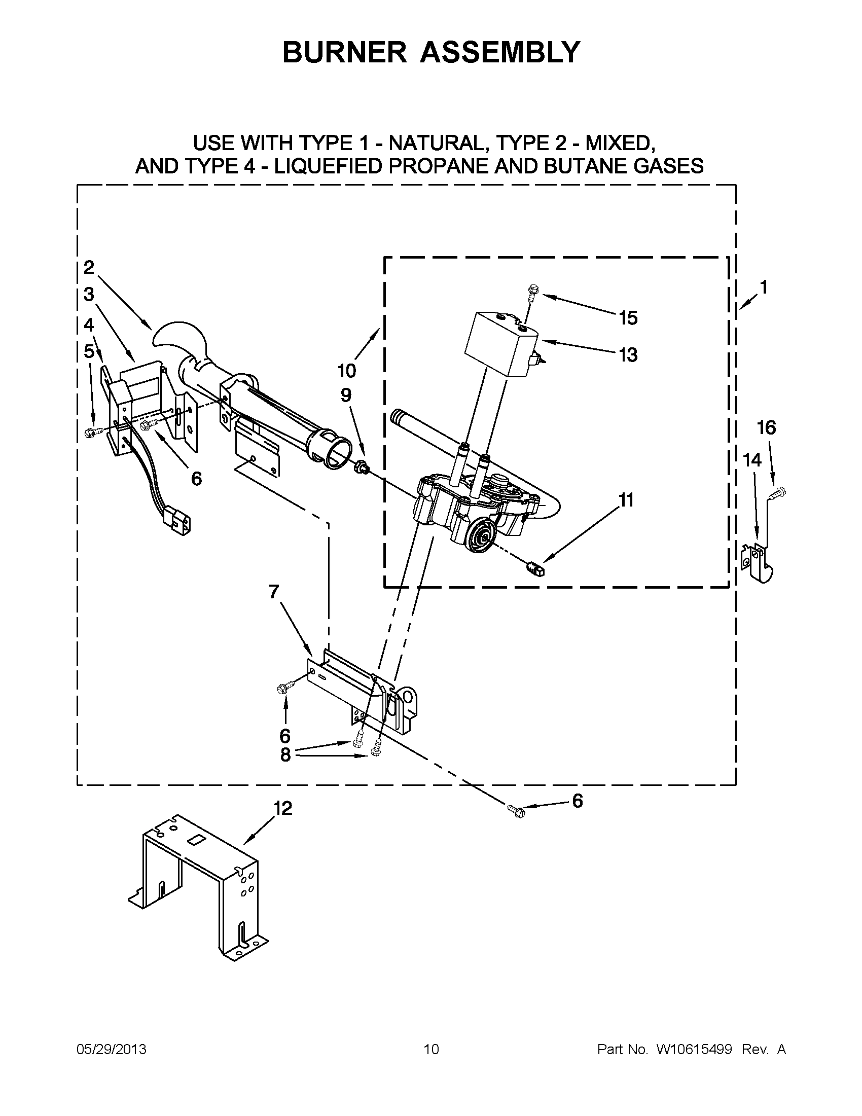 05 - BURNER ASSEMBLY