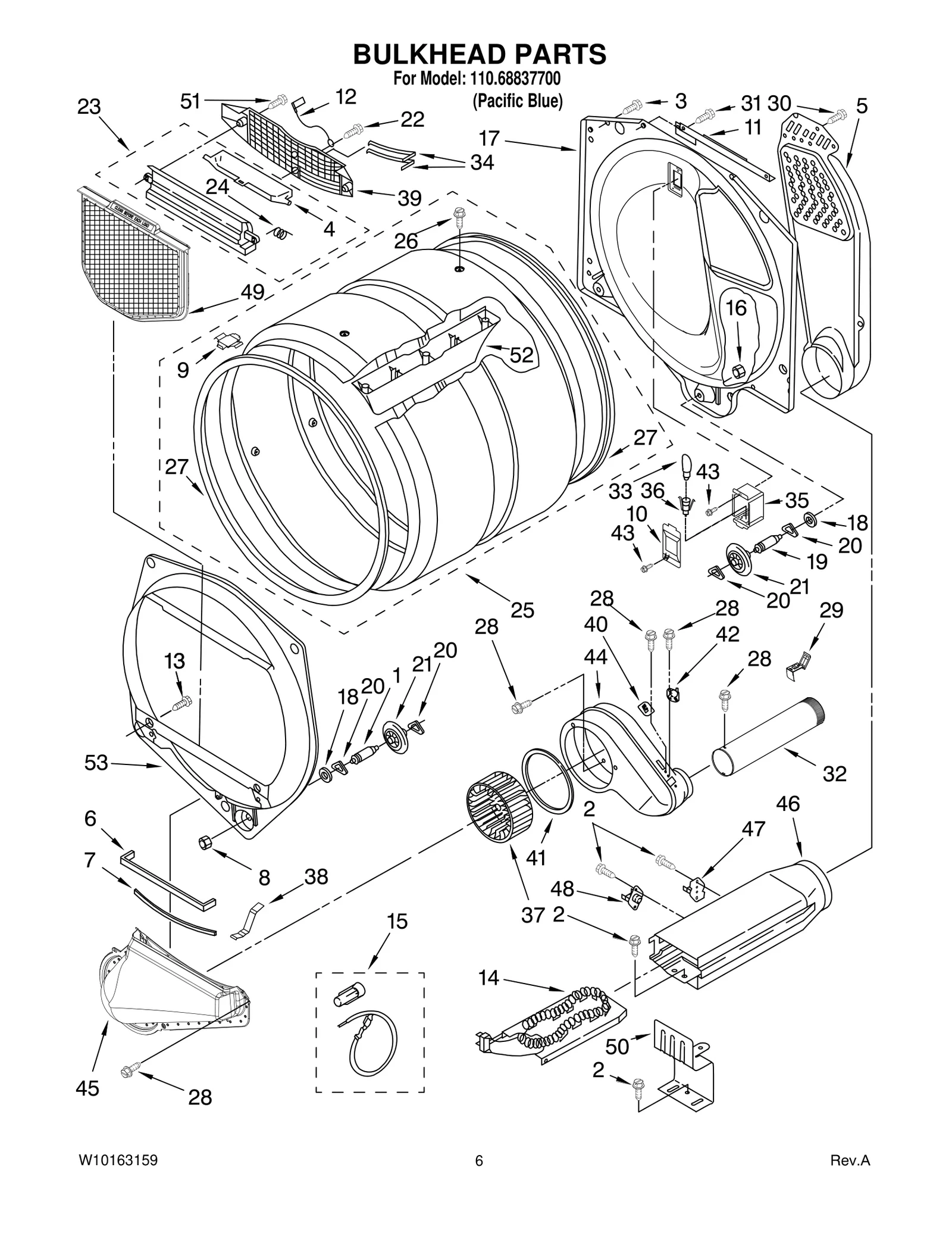 BULKHEAD PARTS
