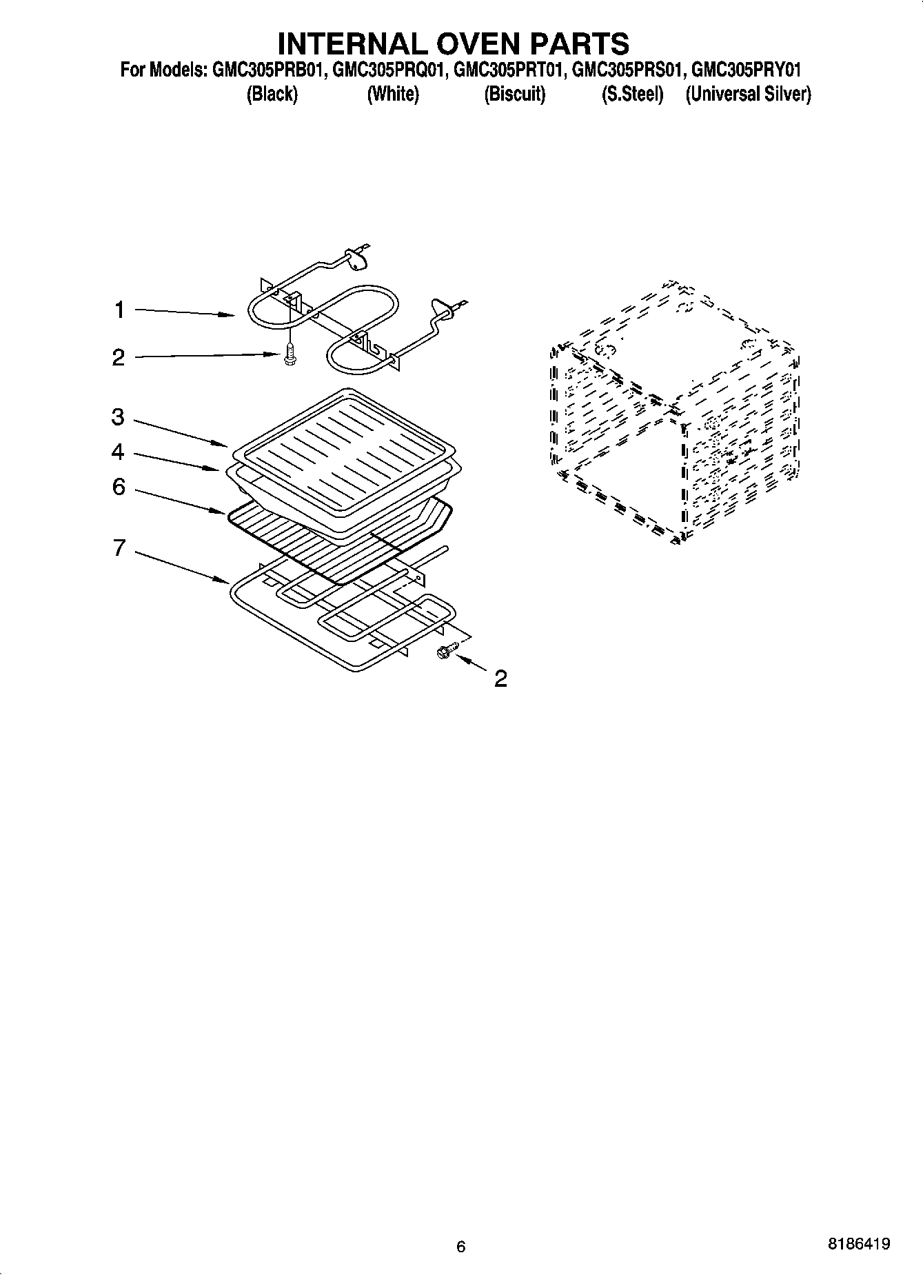 05 - INTERNAL OVEN PARTS