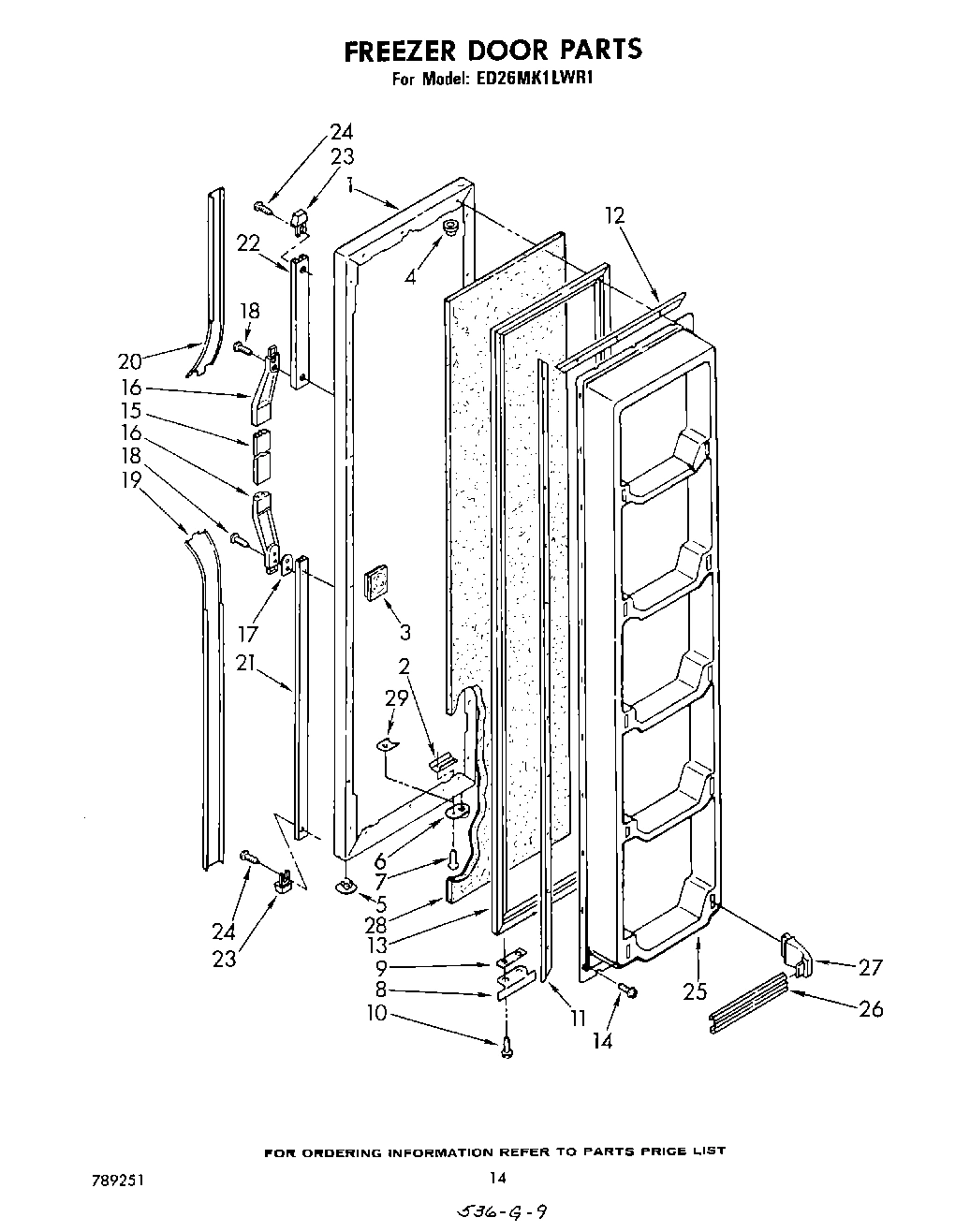 08 - FREEZER DOOR