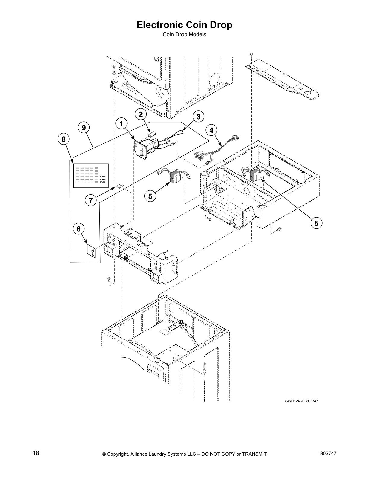 Electronic Coin Drop
