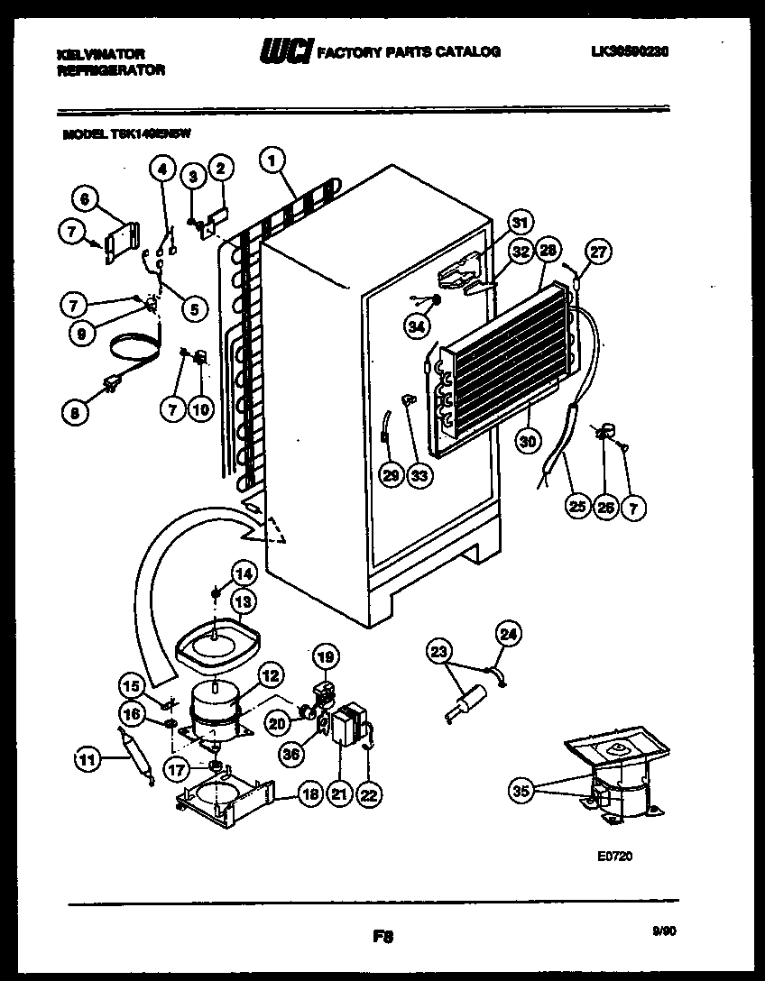 05 - SYSTEM AND AUTOMATIC DEFROST PARTS