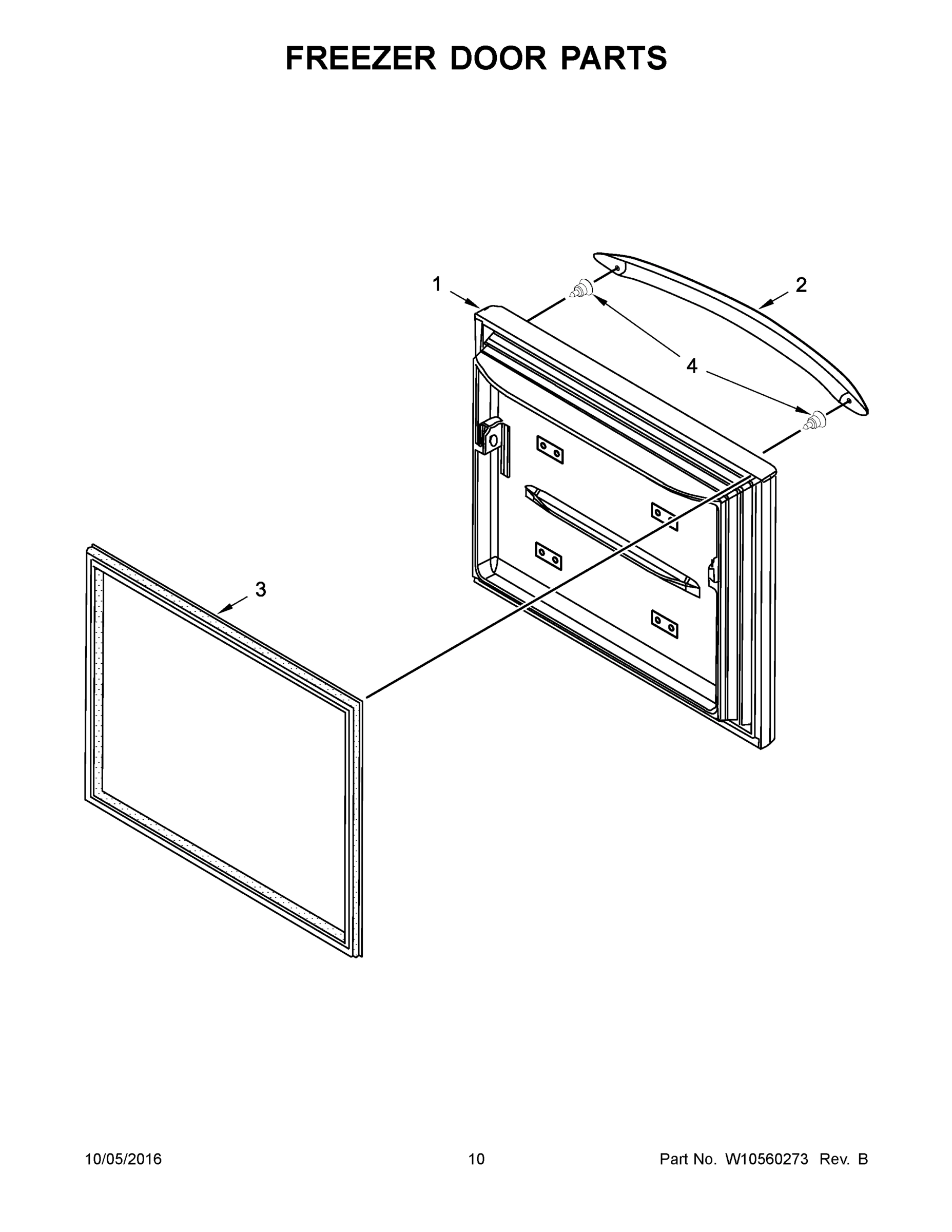 06 - FREEZER DOOR PARTS