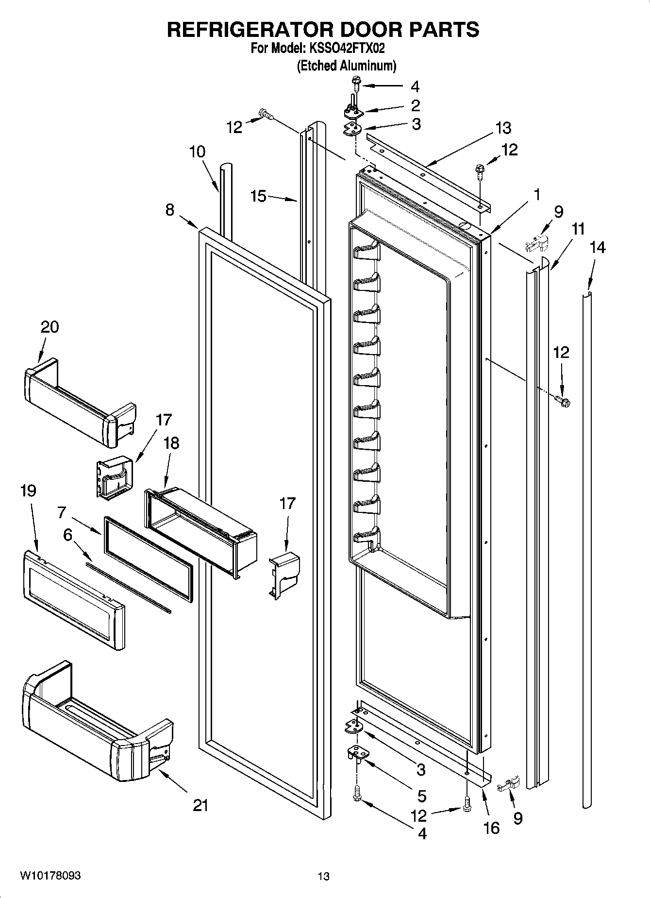 09 - REFRIGERATOR DOOR PARTS