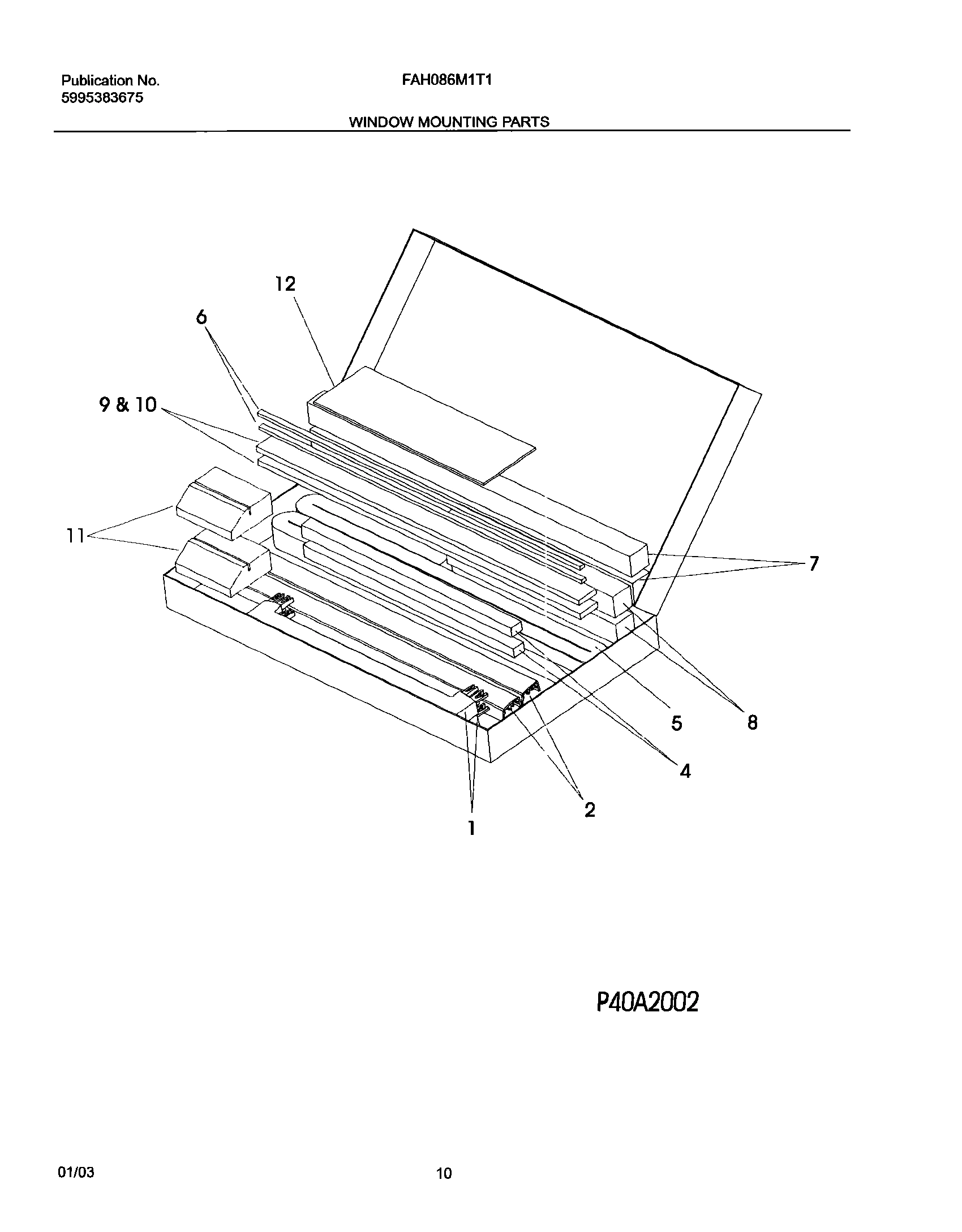 11 - WINDOW MOUNTING PARTS
