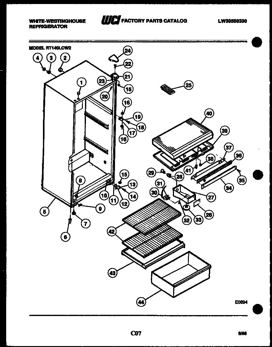 03 - CABINET PARTS
