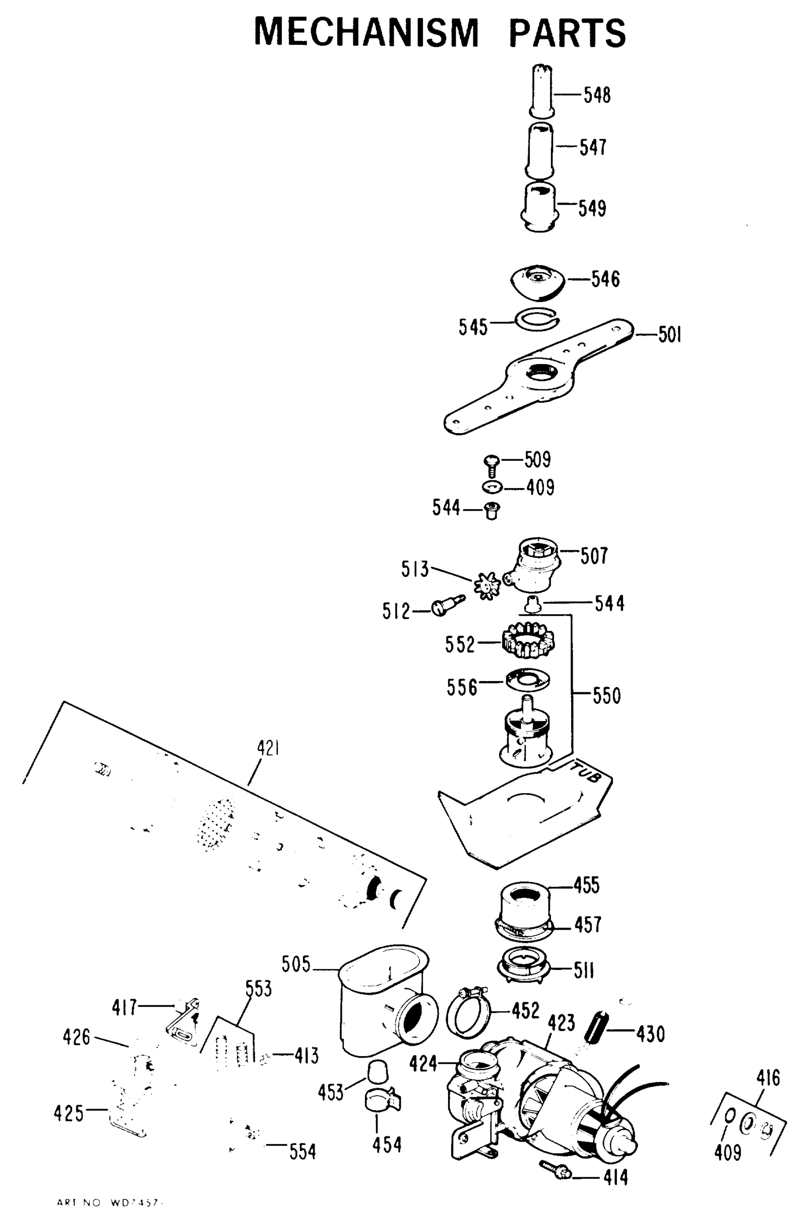 MECHANISM PARTS