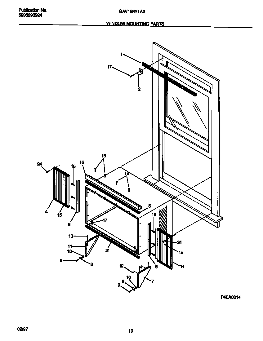 06 - WINDOW MOUNTING PARTS