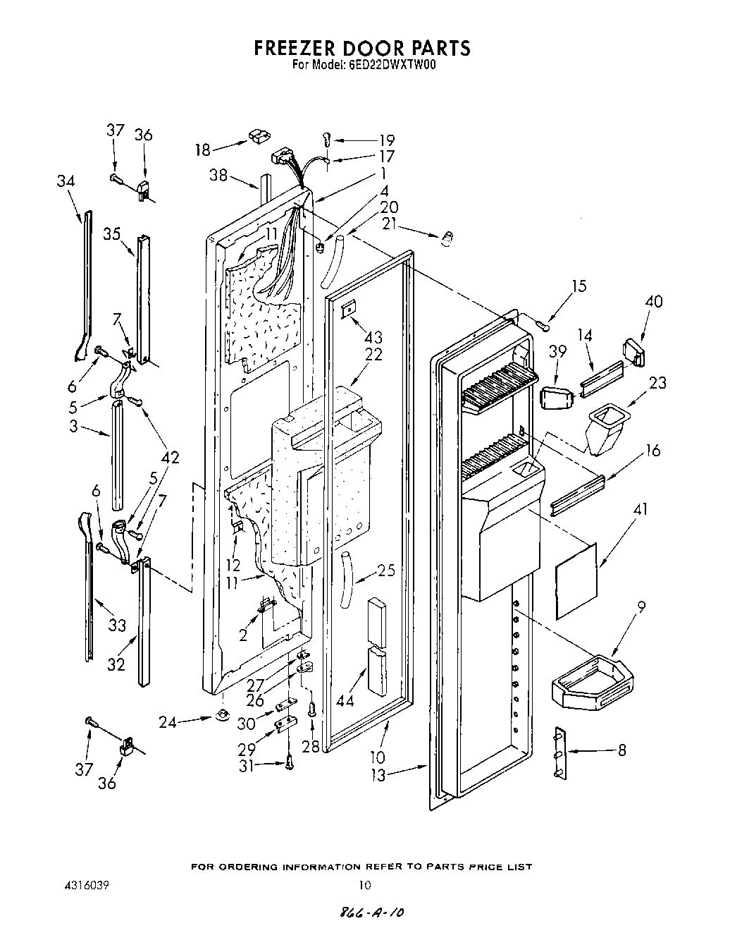 08 - FREEZER DOOR
