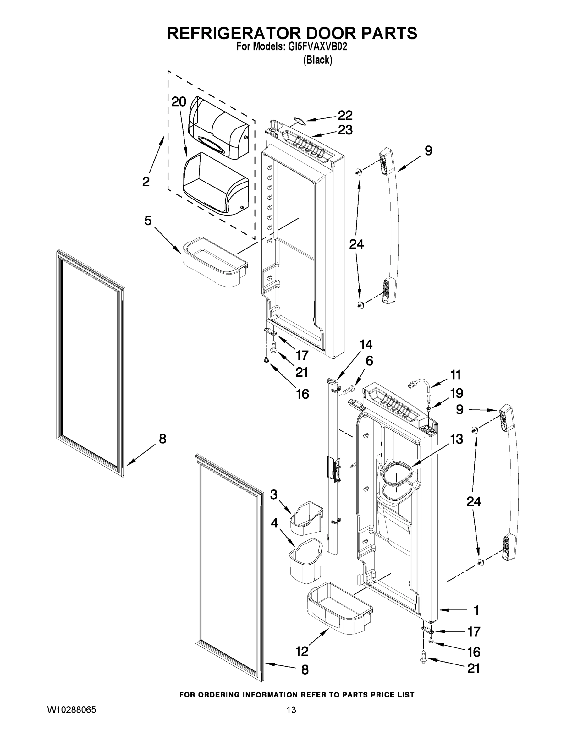 07 - REFRIGERATOR DOOR PARTS