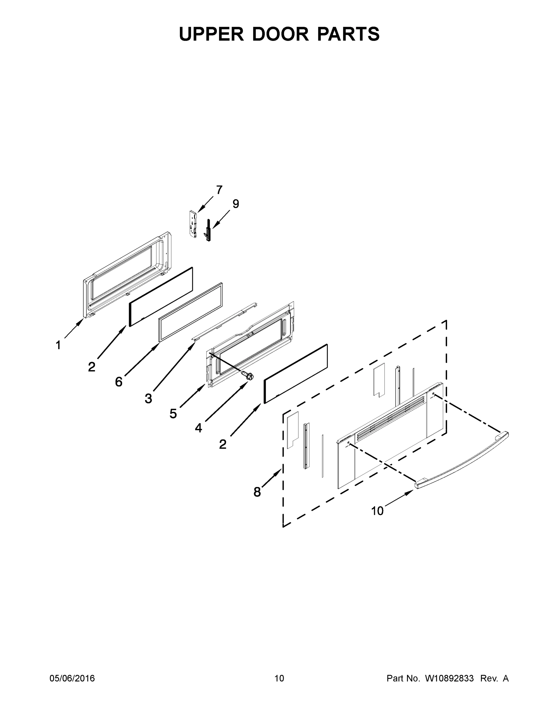 06 - UPPER DOOR PARTS