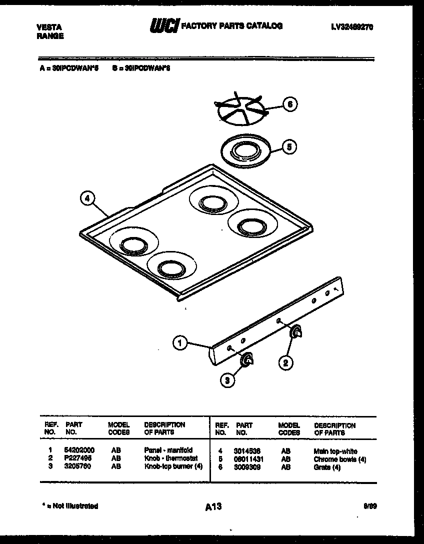 03 - COOKTOP PARTS