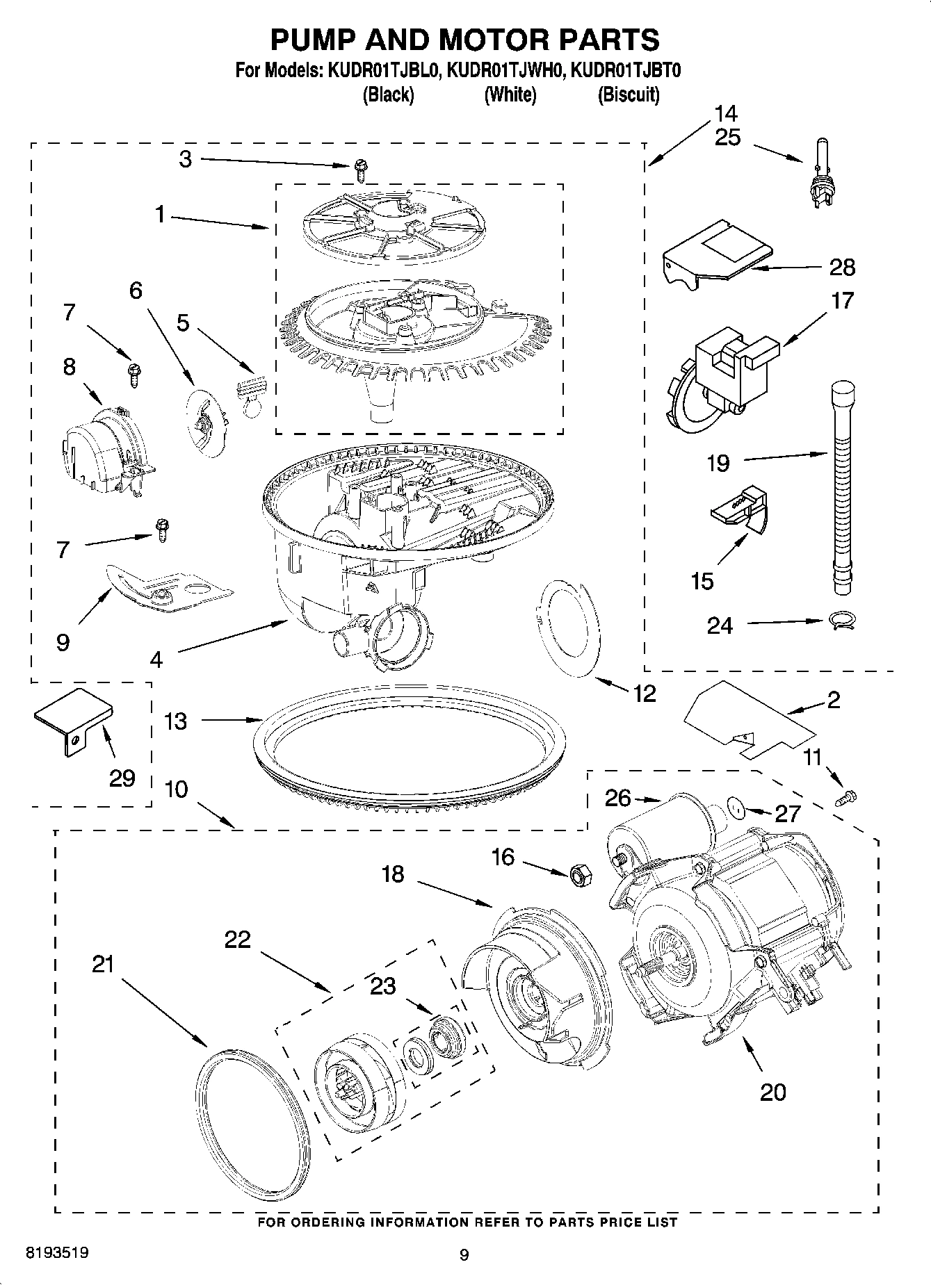 08 - PUMP AND MOTOR PARTS