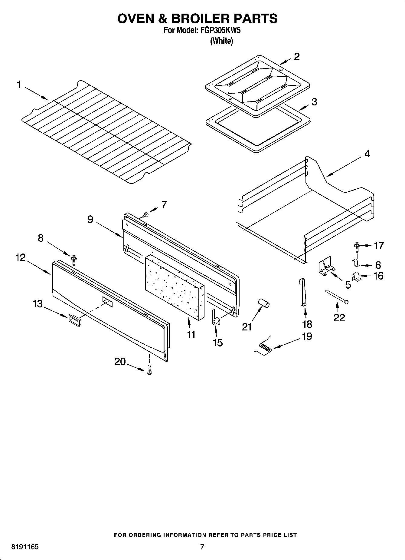 05 - OVEN & BROILER PARTS