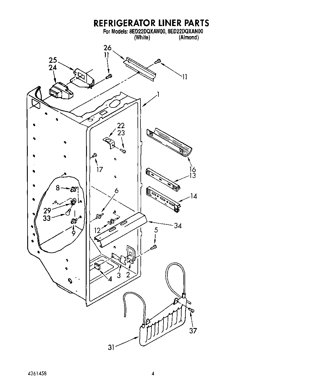 02 - REFRIGERATOR LINER