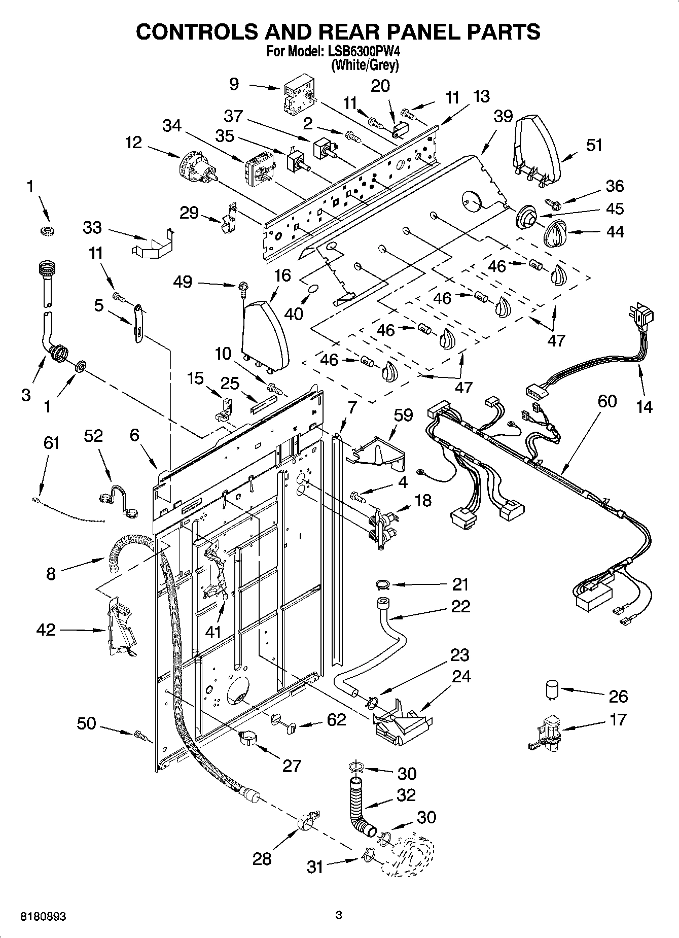 02 - CONTROLS AND REAR PANEL PARTS