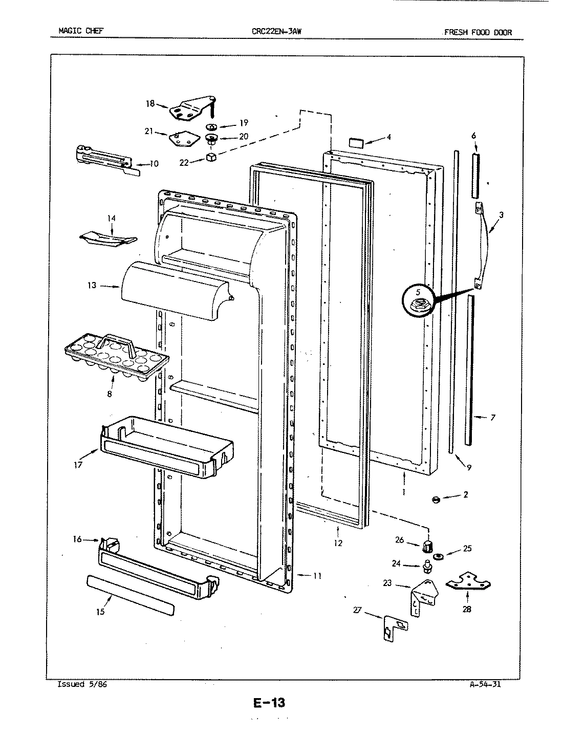04 - FRESH FOOD DOOR