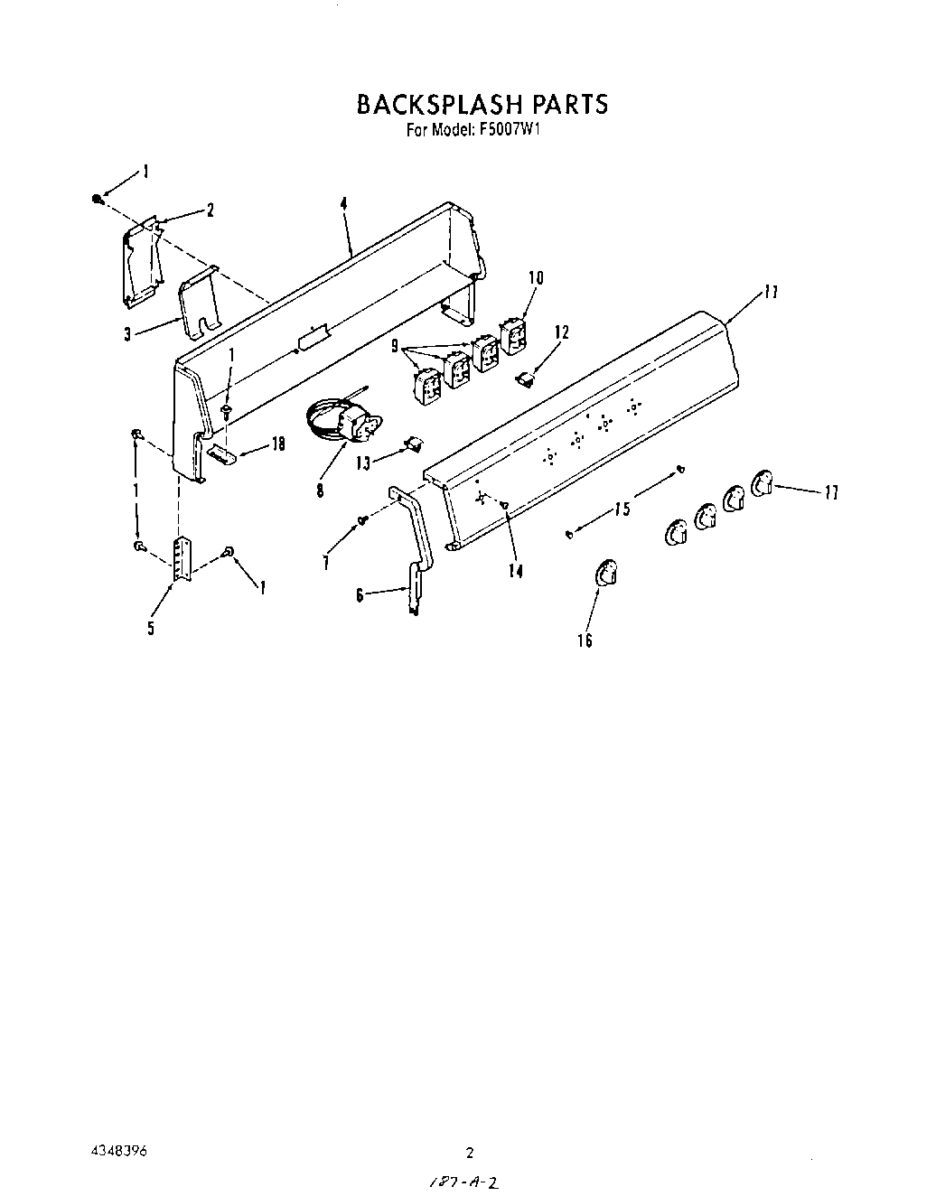 02 - BACKSPLASH , LIT/OPTIONAL