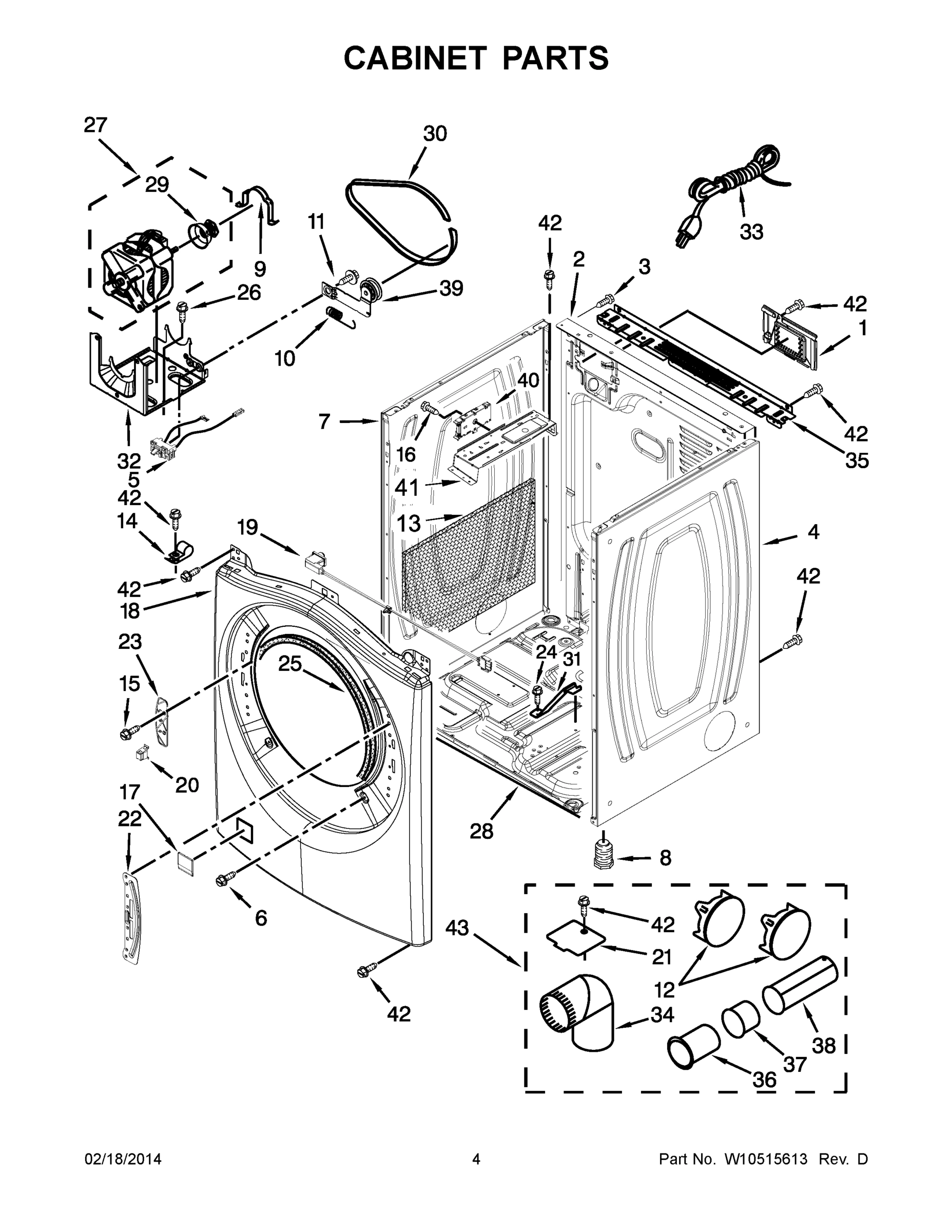 03 - CABINET PARTS