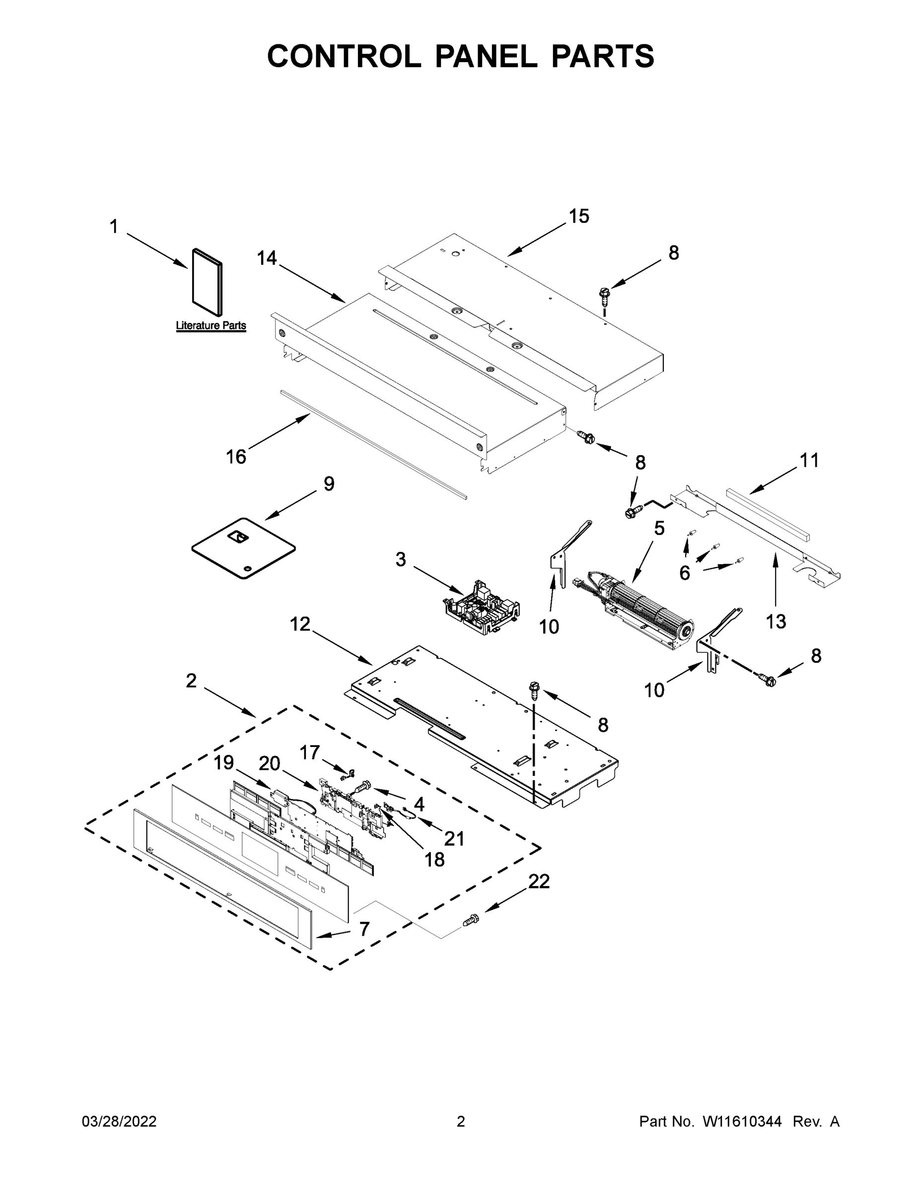 02 - CONTROL PANEL PARTS