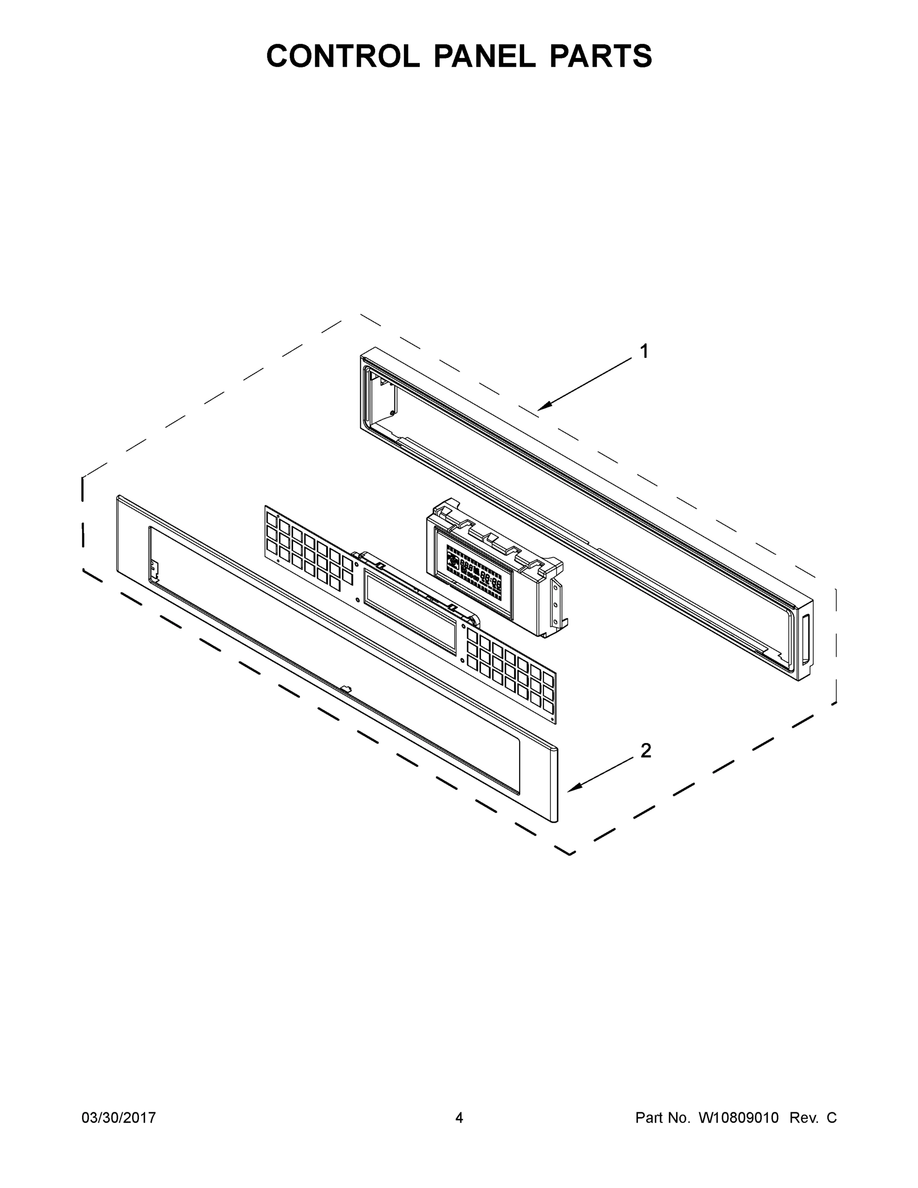 03 - CONTROL PANEL PARTS