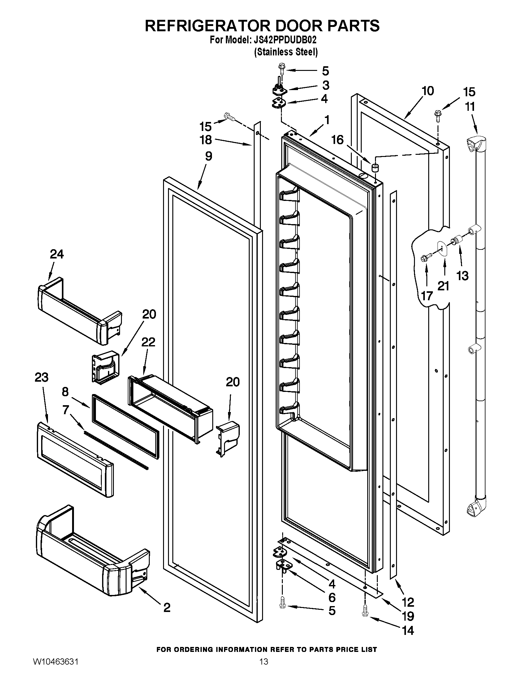 09 - REFRIGERATOR DOOR PARTS