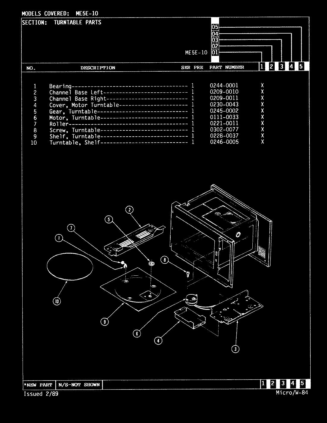 04 - TURNTABLE (ME5E-10)