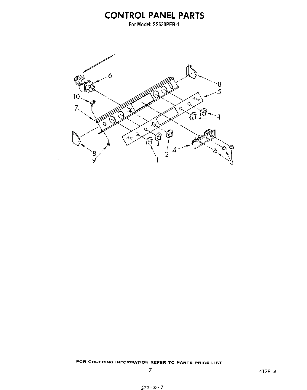 06 - CONTROL PANEL , LIT/OPTIONAL