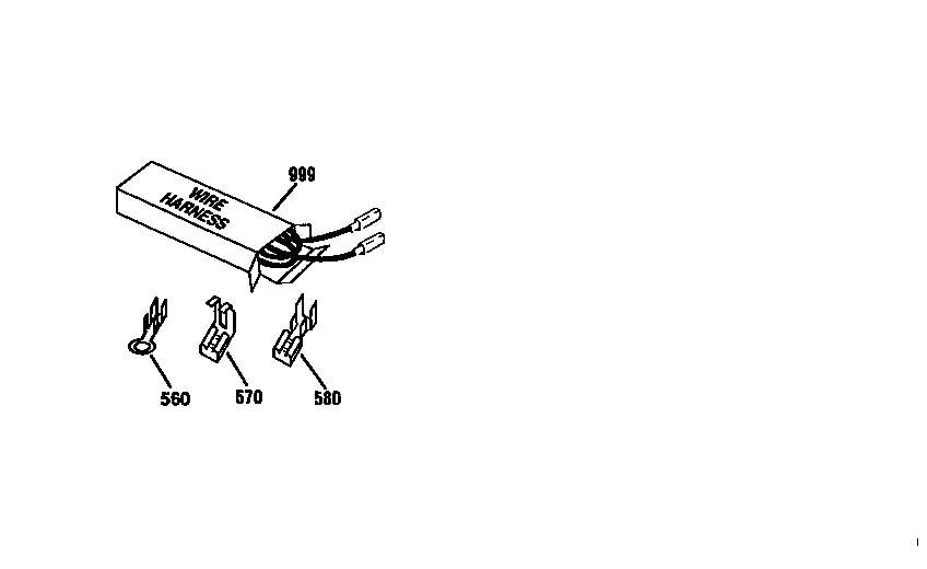 WIRE HARNESS AND COMPONENTS
