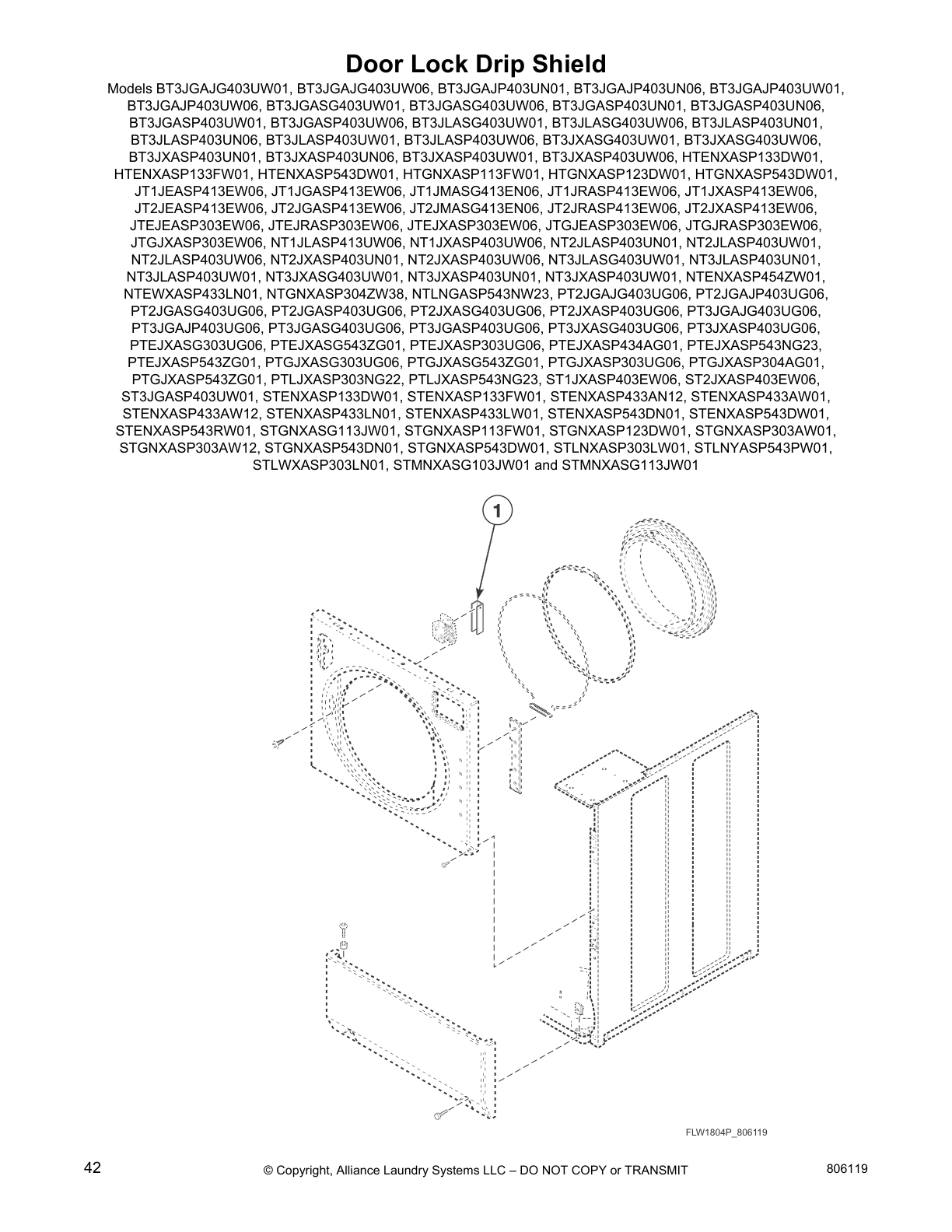 Door Lock Drip Shield