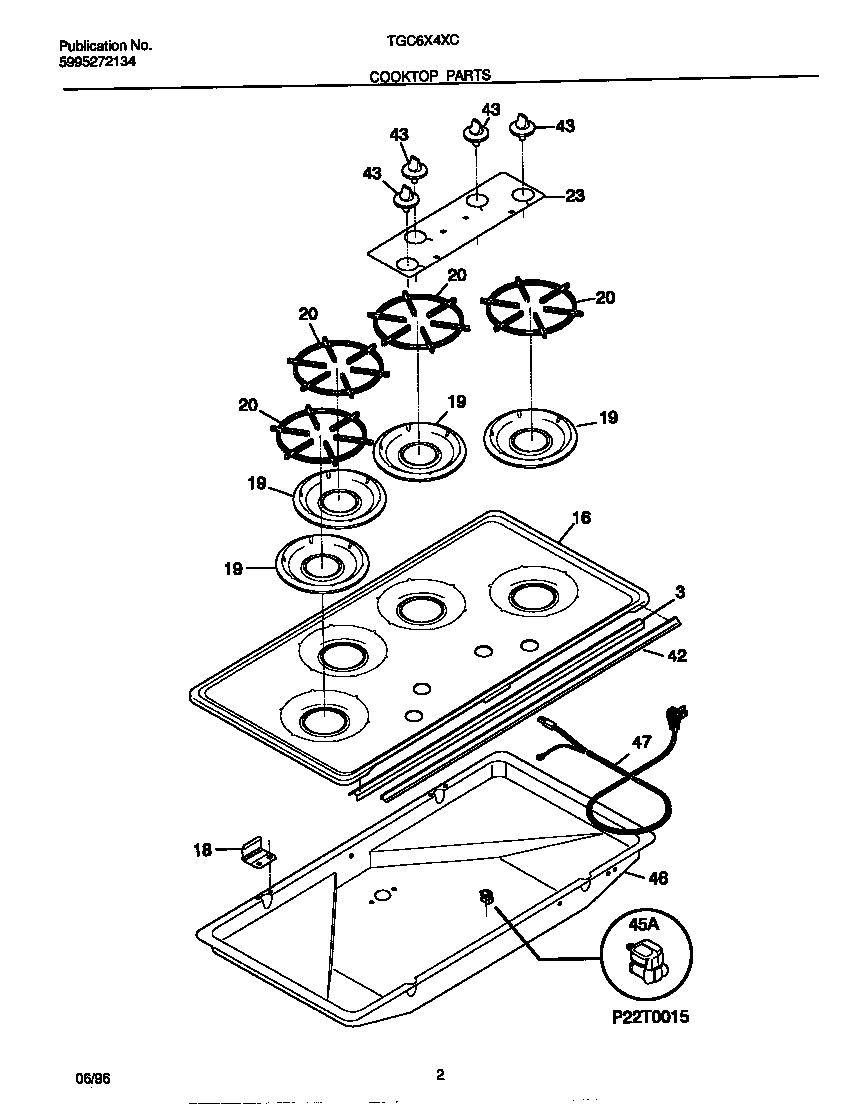 02 - COOKTOP PARTS