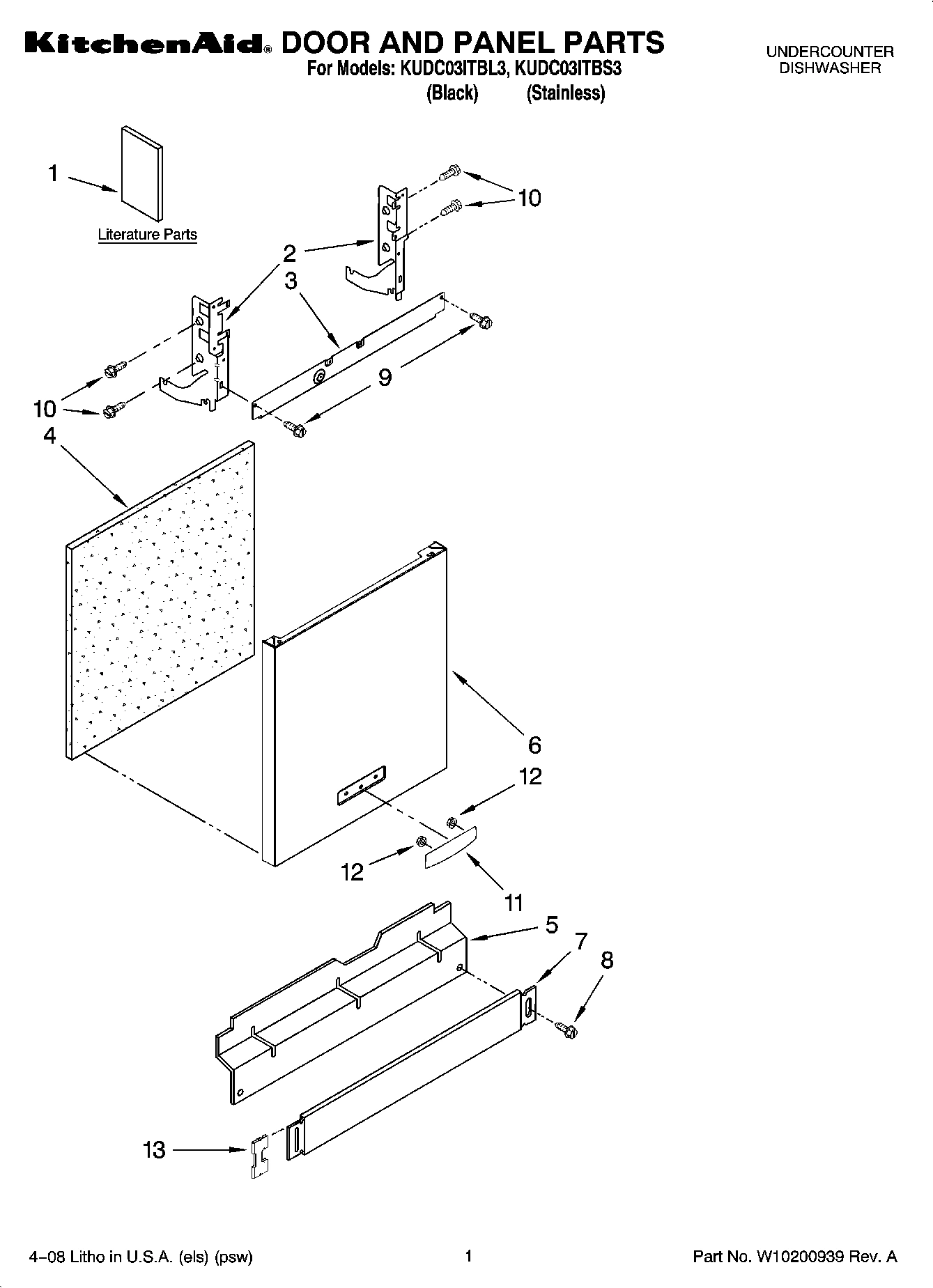 01 - DOOR AND PANEL PARTS