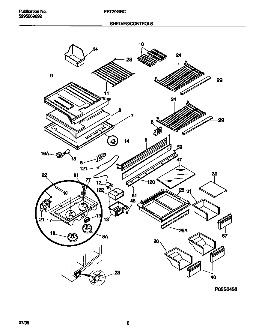 04 - SHELVES/CONTROLS