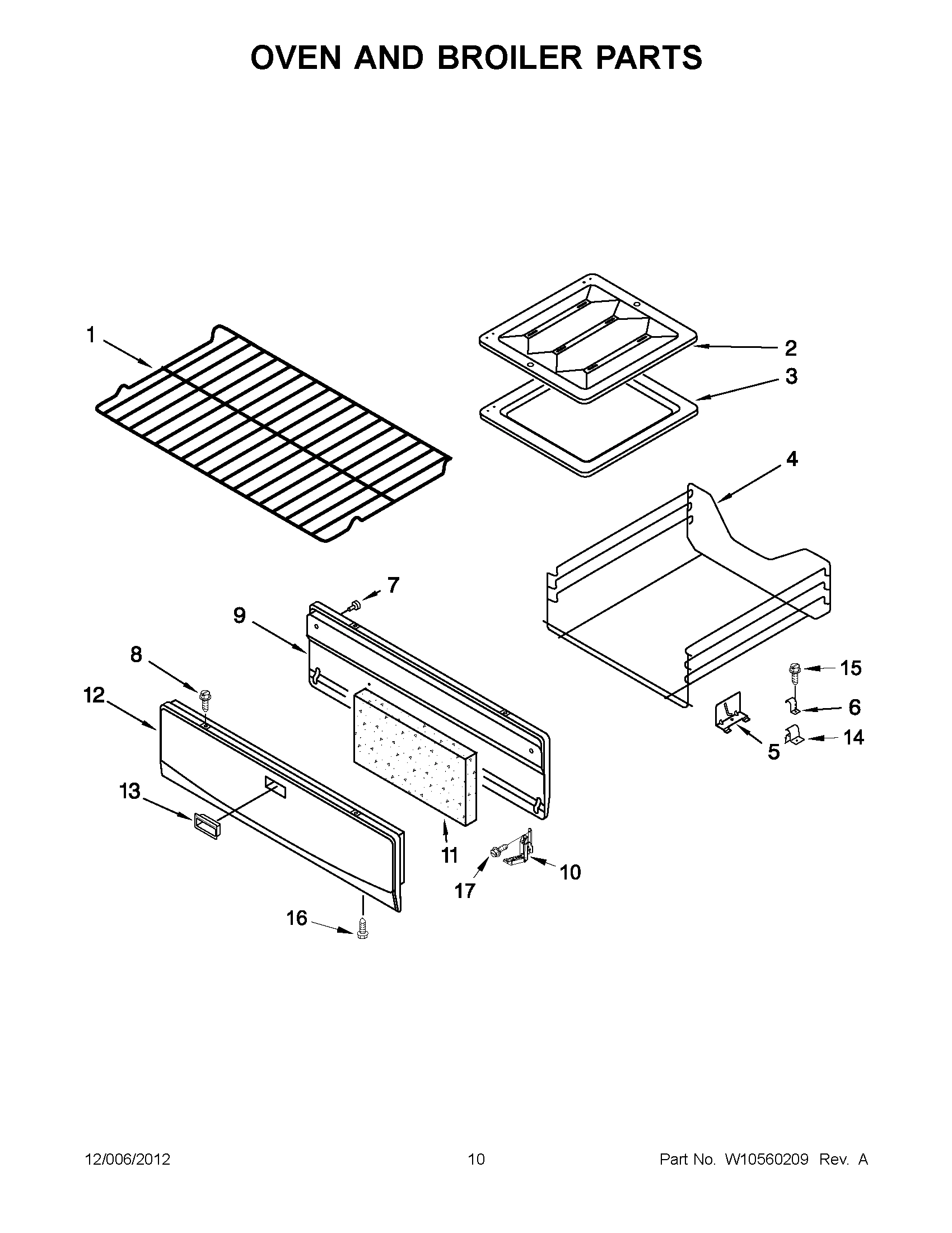 05 - OVEN AND BROILER PARTS