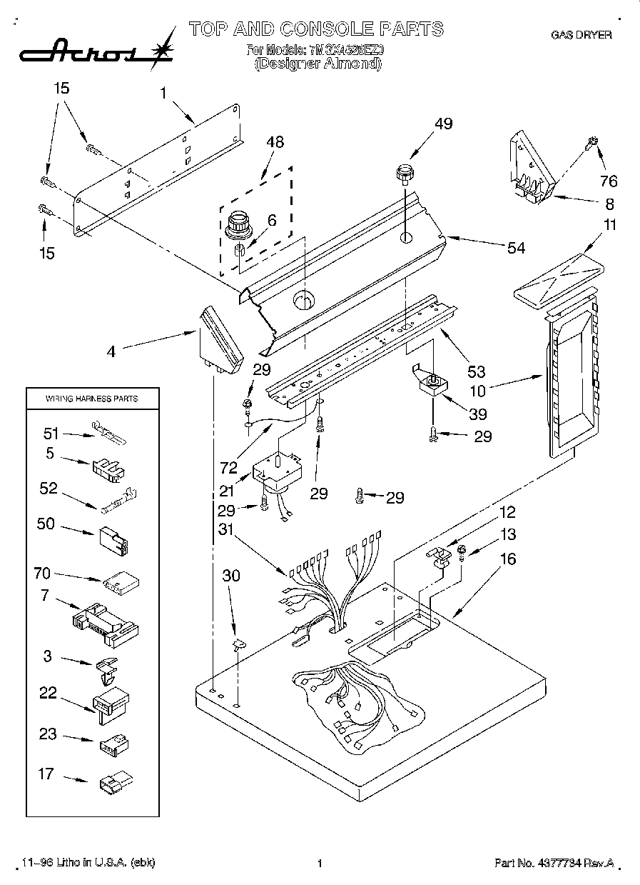 01 - TOP & CONSOLE, LIT/OPTIONAL