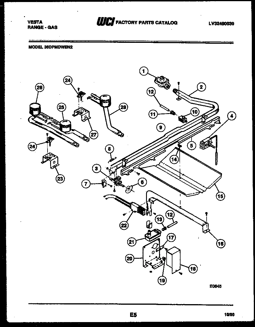 04 - BURNER, MANIFOLD AND GAS CONTROL