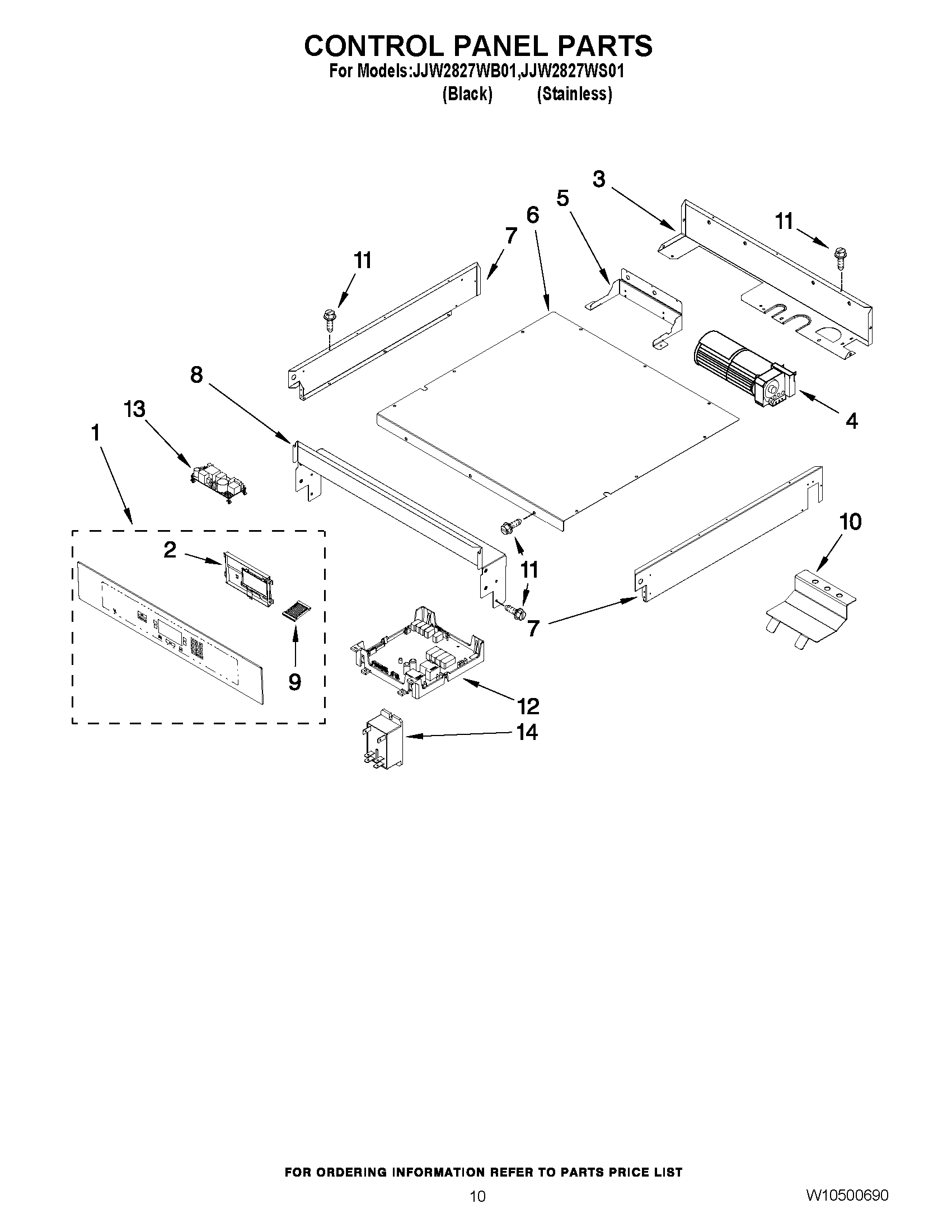 06 - CONTROL PANEL PARTS