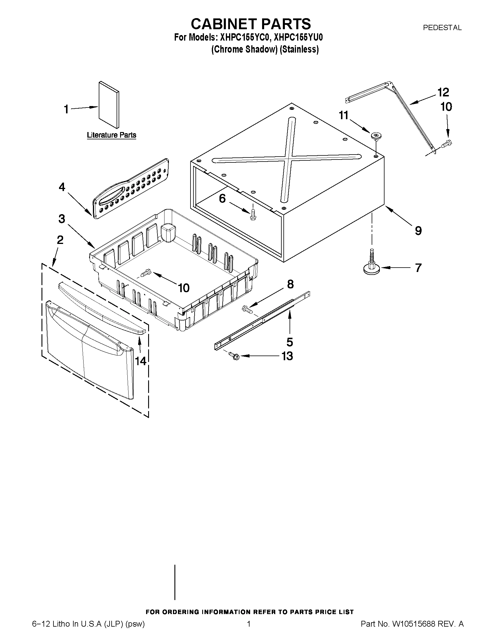 01 - CABINET PARTS
