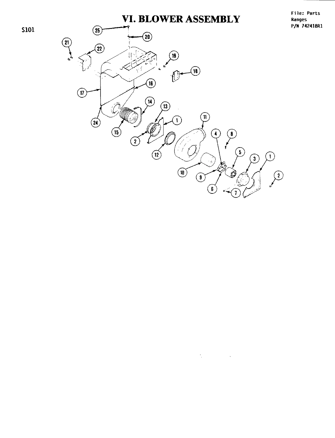 01 - BLOWER ASSEMBLY